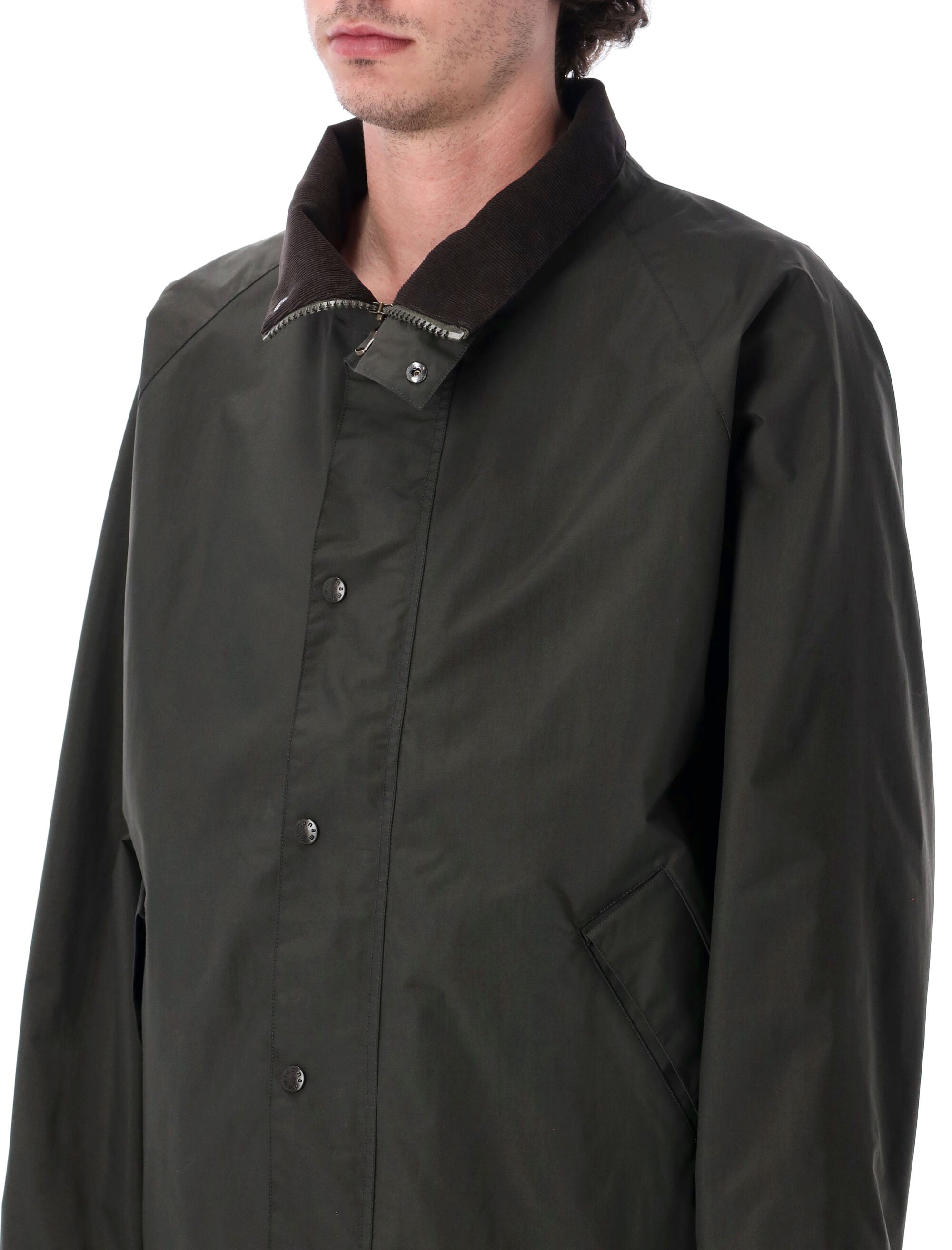 Nanamica Short Field Jacket Dark Olive Nylon