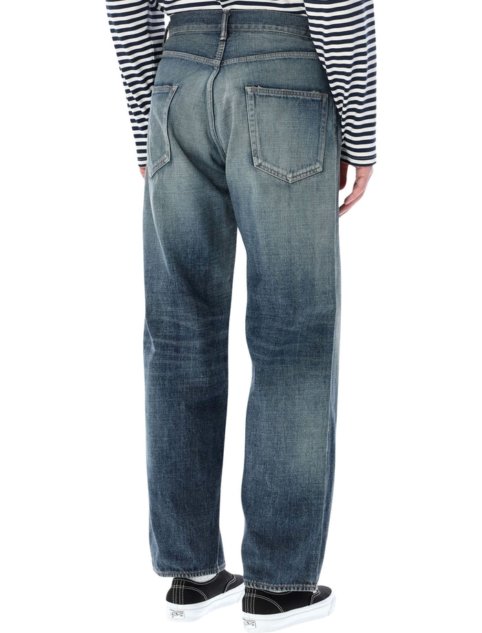 Nanamica Washed Selvedge Denim Jeans Vintage Indigo Cotton
