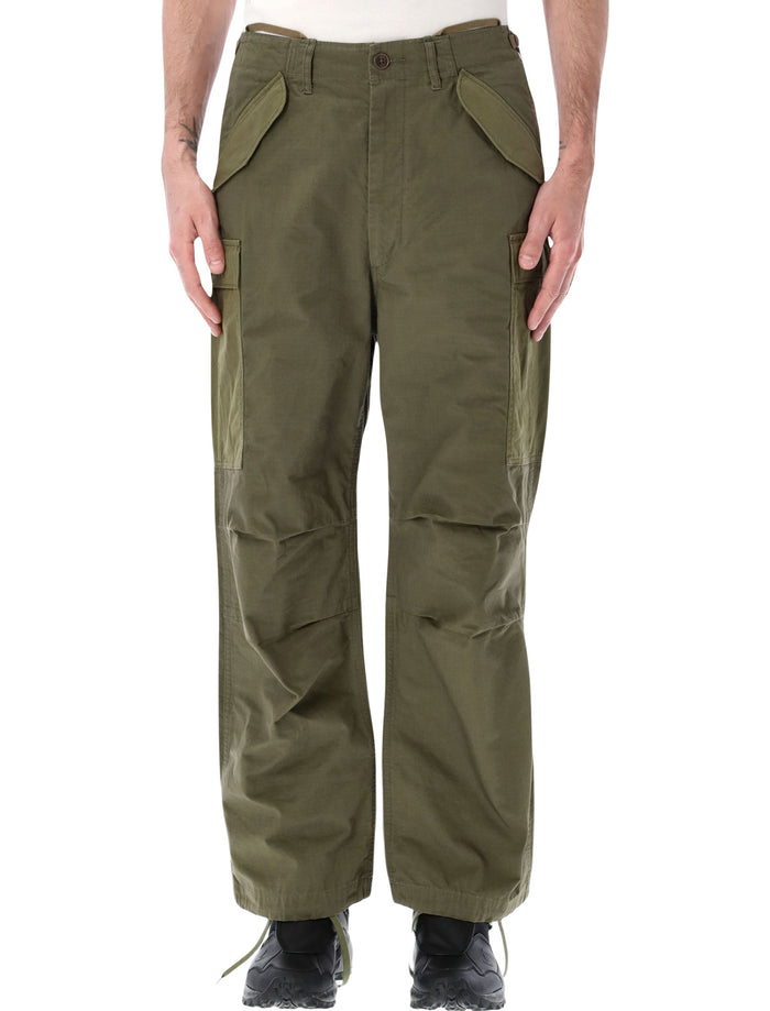 Nanamica Ripstop Cargo Pants Olive Drab Cotton