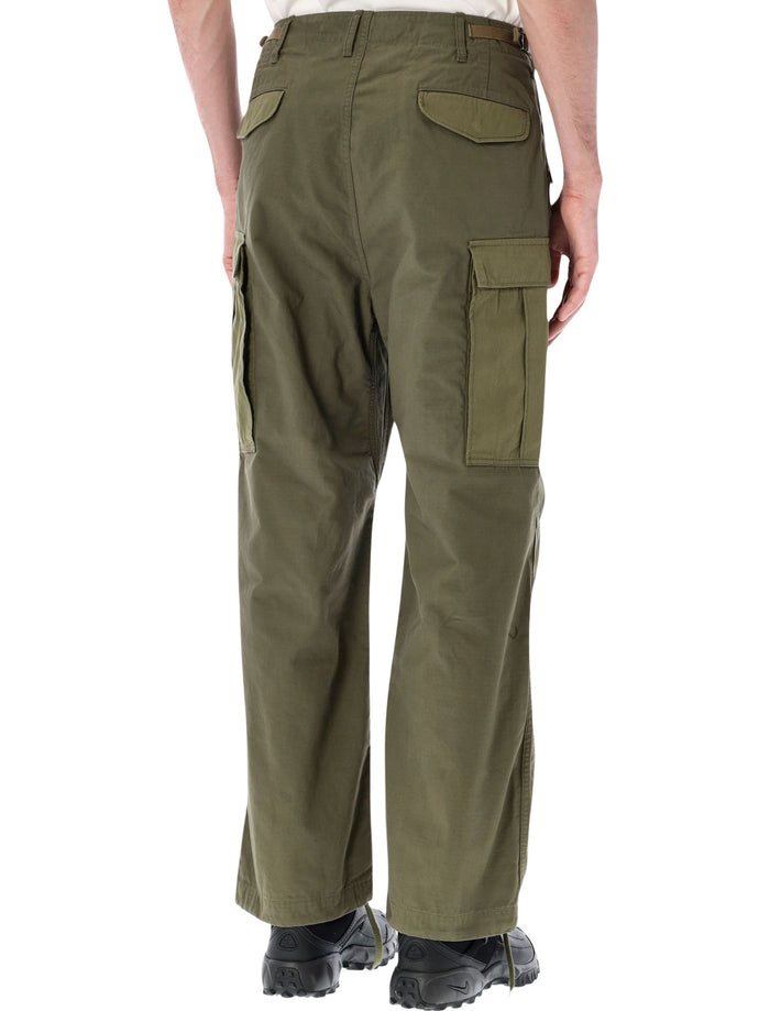 Nanamica Ripstop Cargo Pants Olive Drab Cotton