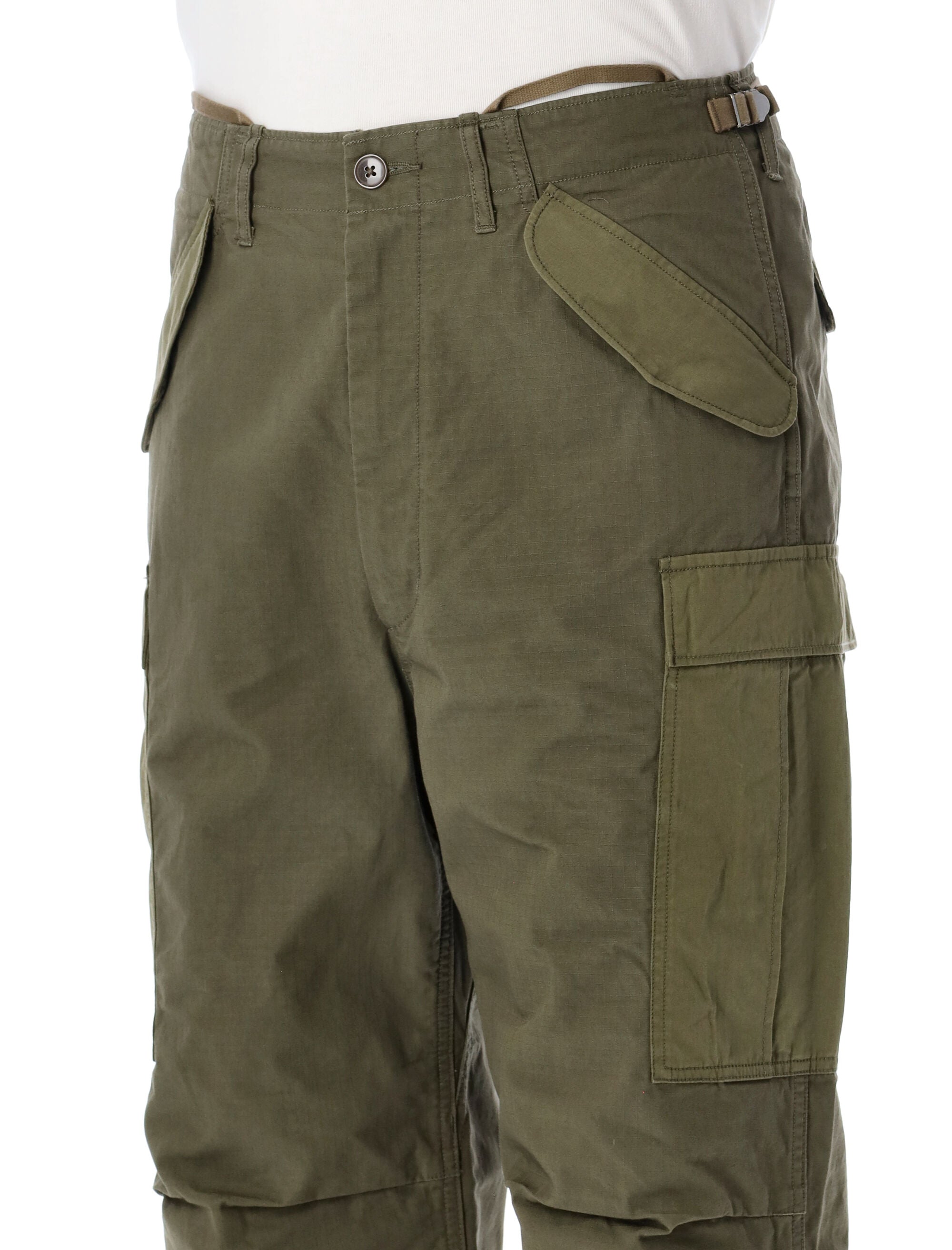 Nanamica Ripstop Cargo Pants Olive Drab Cotton