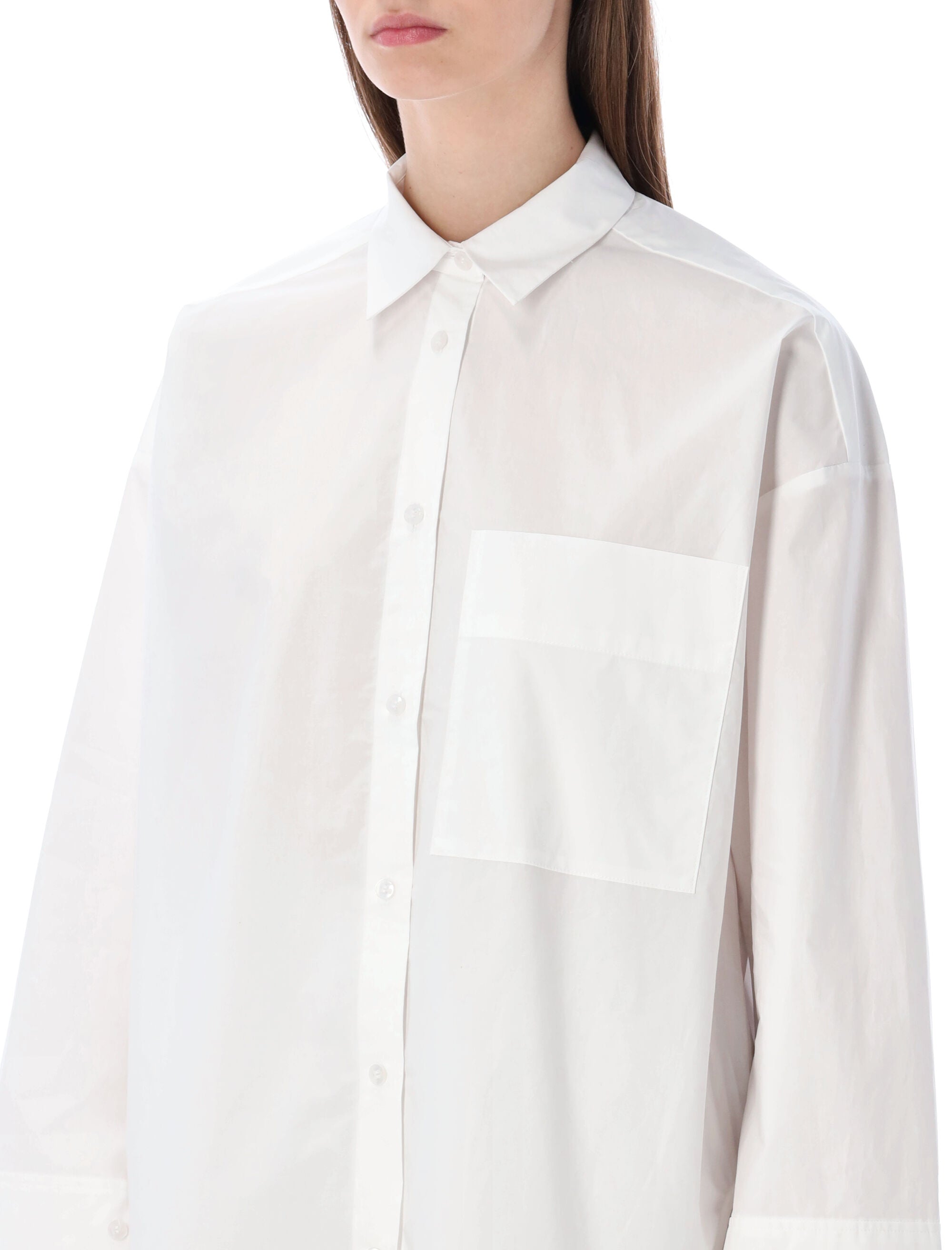By Malene Birger Derris oversized shirt White Cotton Organic