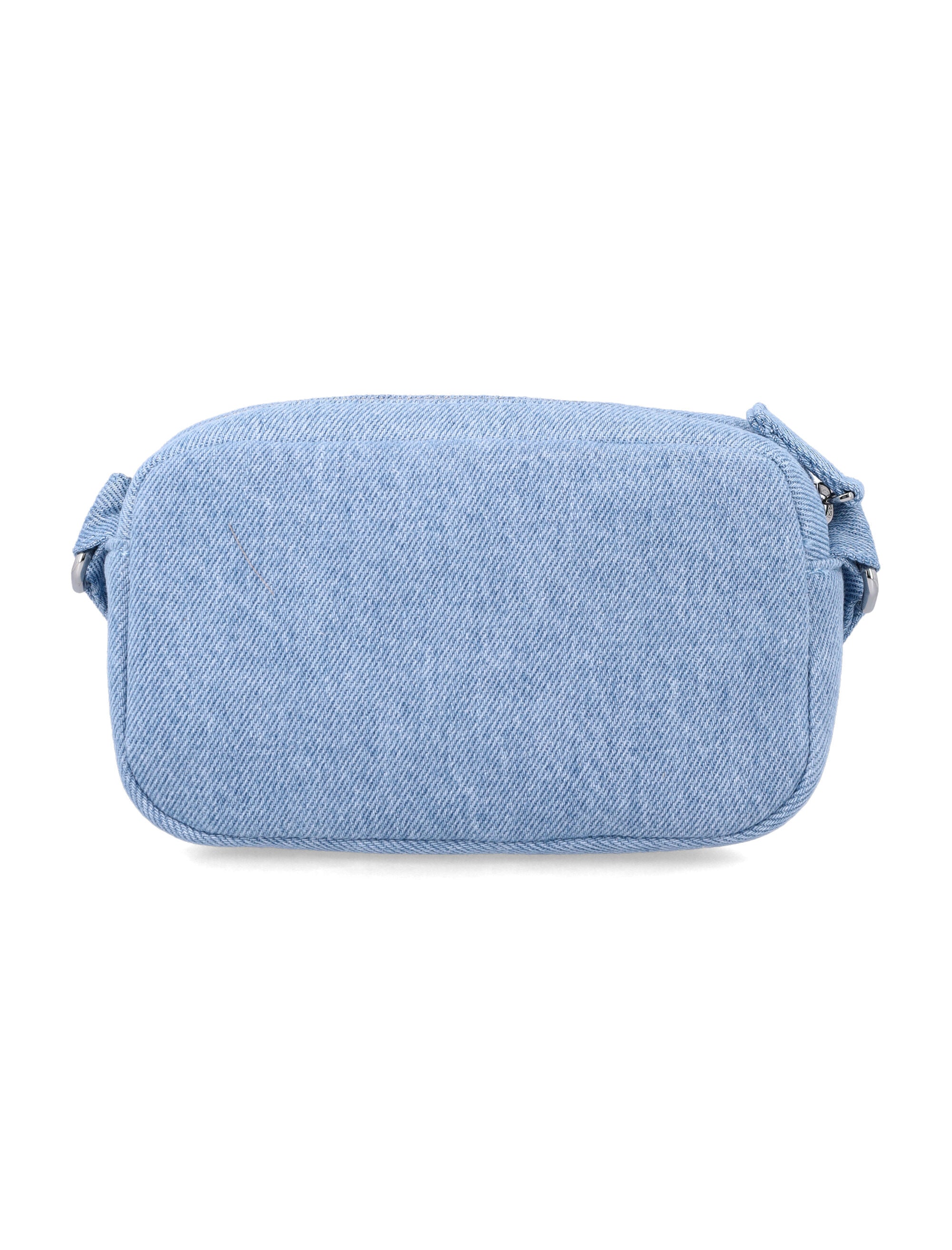 Stella McCartney Kids star motif denim crossbody bag Blue Cotton Shoulder
