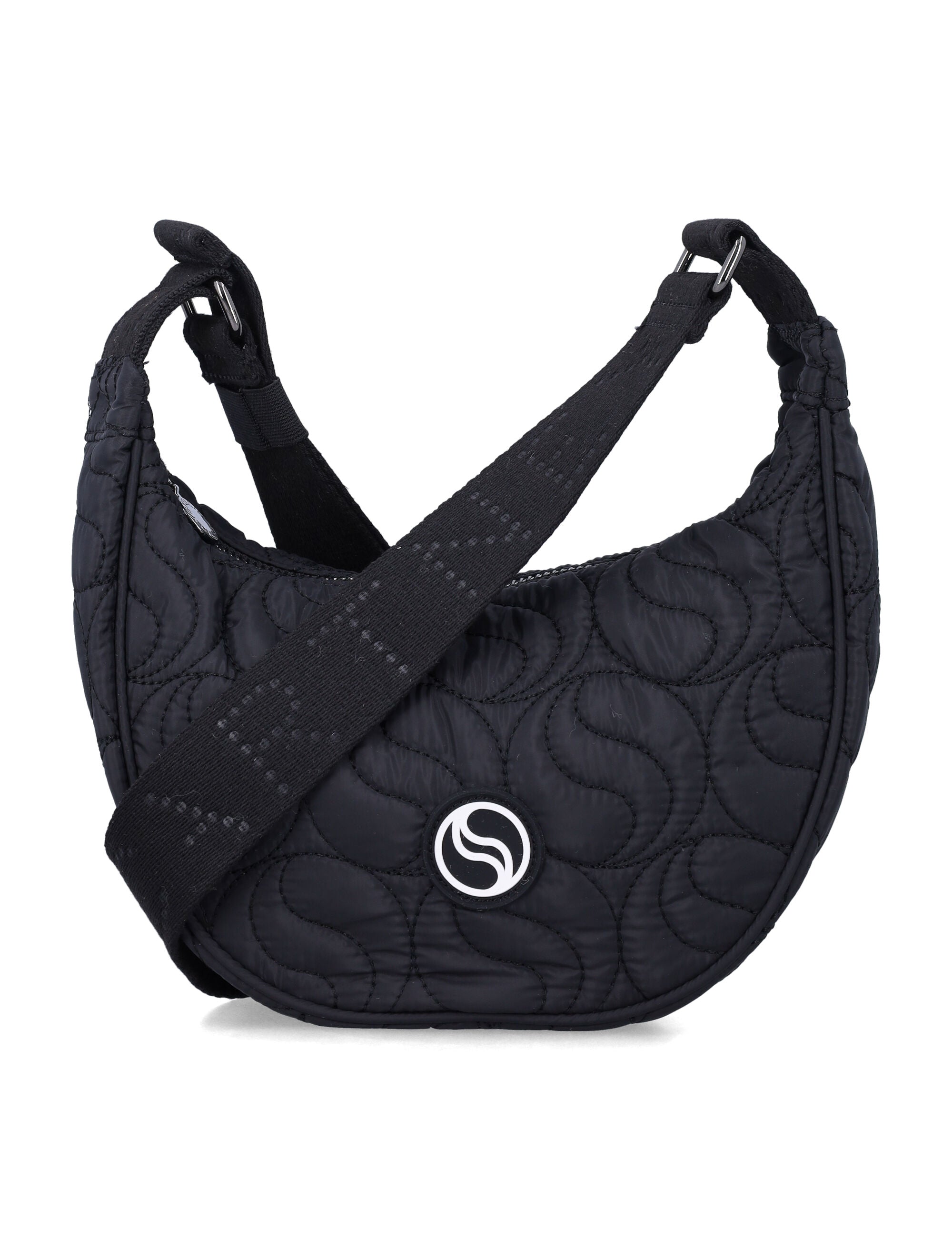 Stella McCartney Kids S-Wave shoulder bag Black Polyester