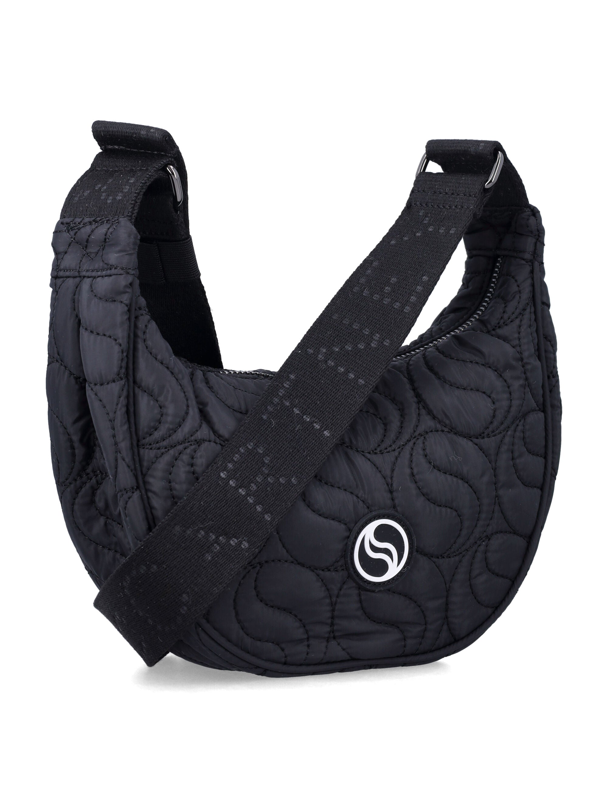 Stella McCartney Kids S-Wave shoulder bag Black Polyester