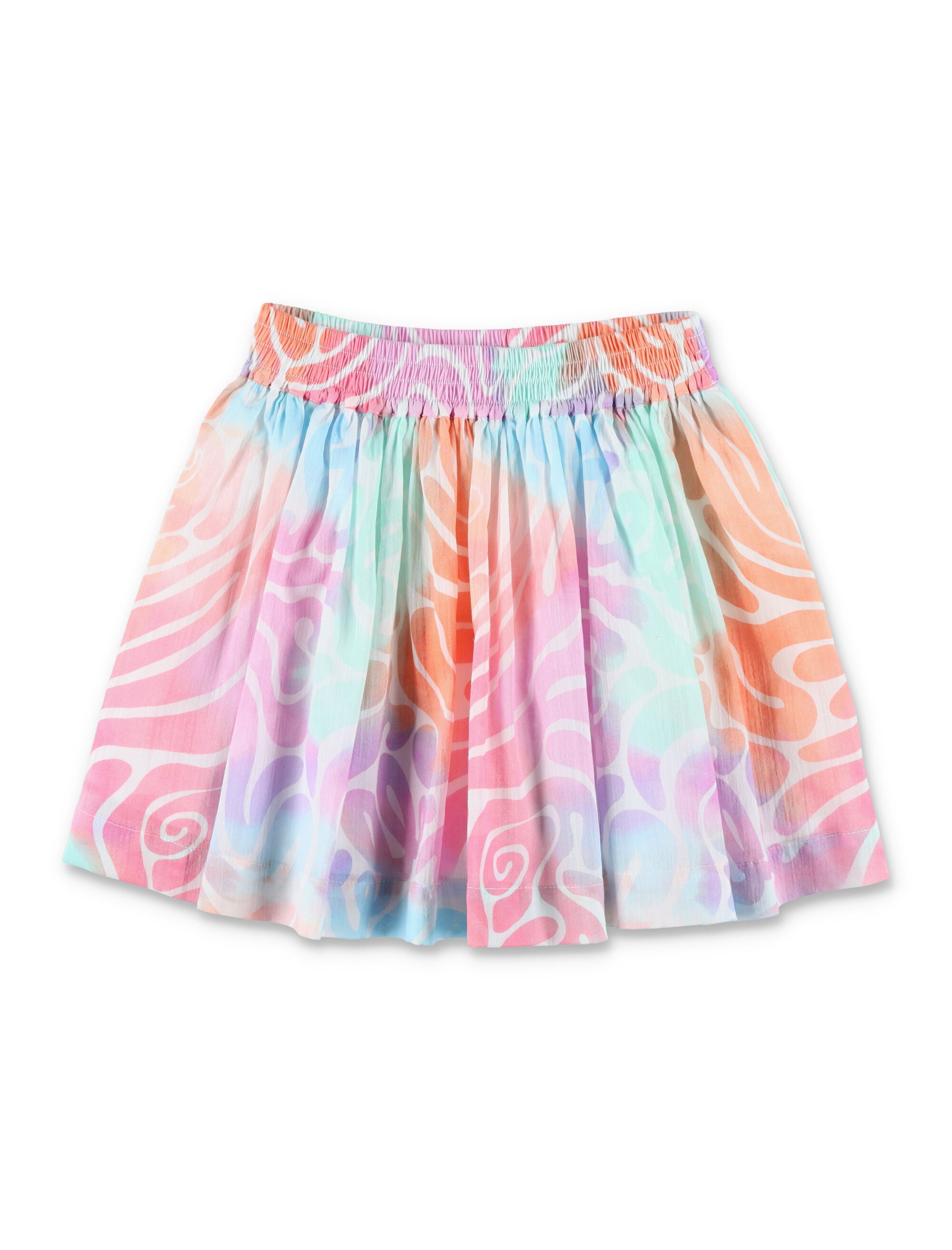 Stella McCartney Kids printed mini skirt for girls Multi Cotton