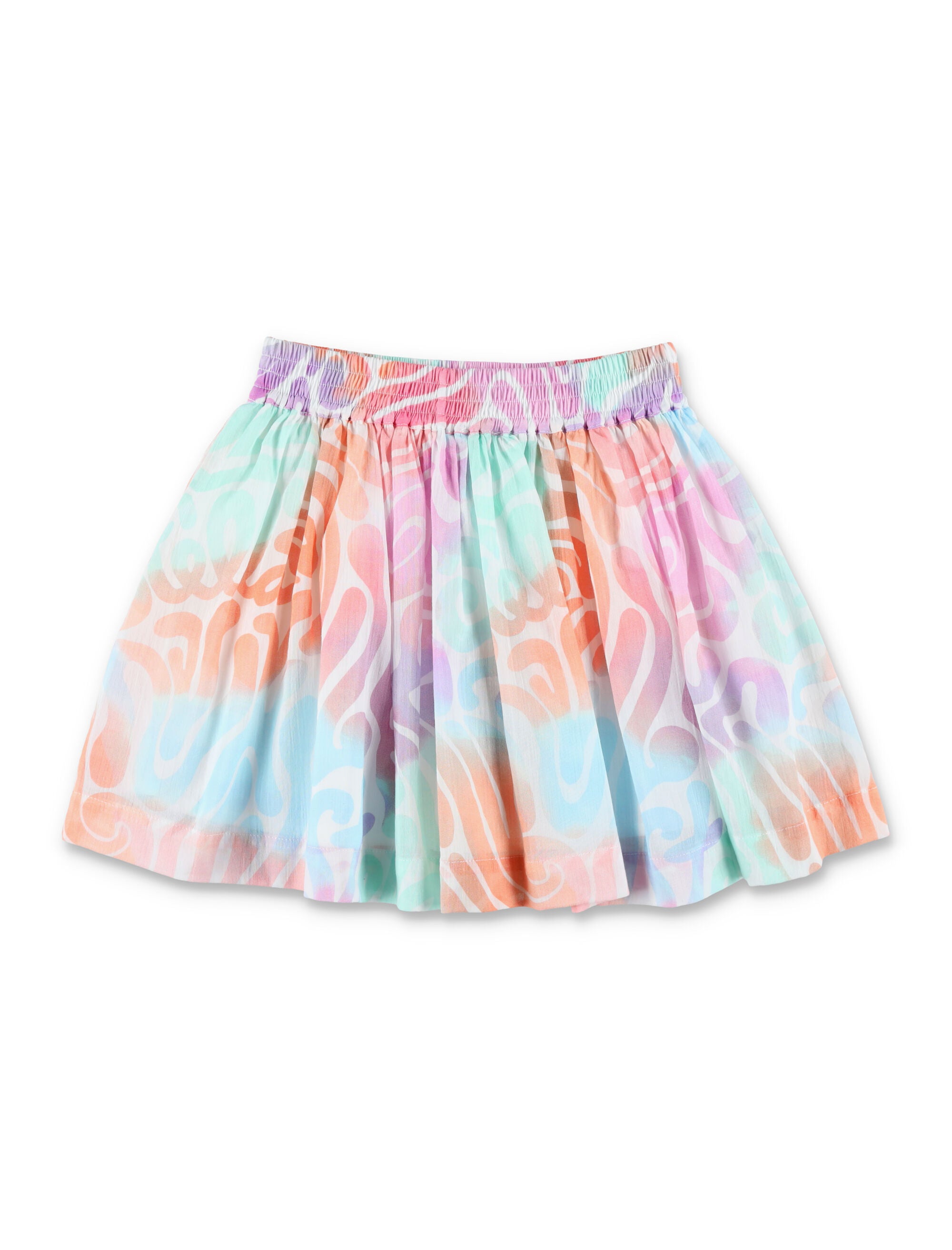 Stella McCartney Kids printed mini skirt for girls Multi Cotton