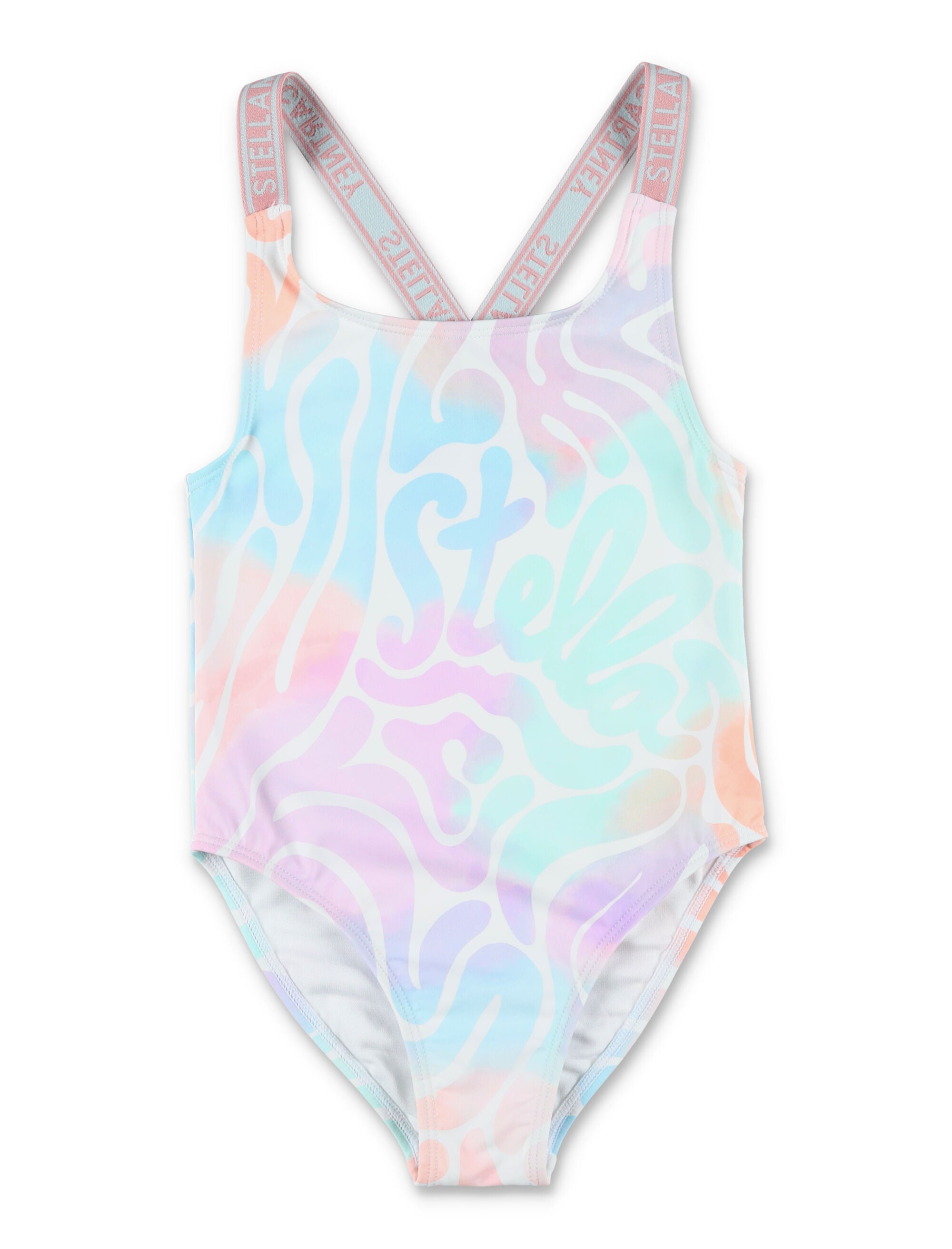 Stella McCartney Kids printed swimsuit for girls Multi Polyamide Swimwear