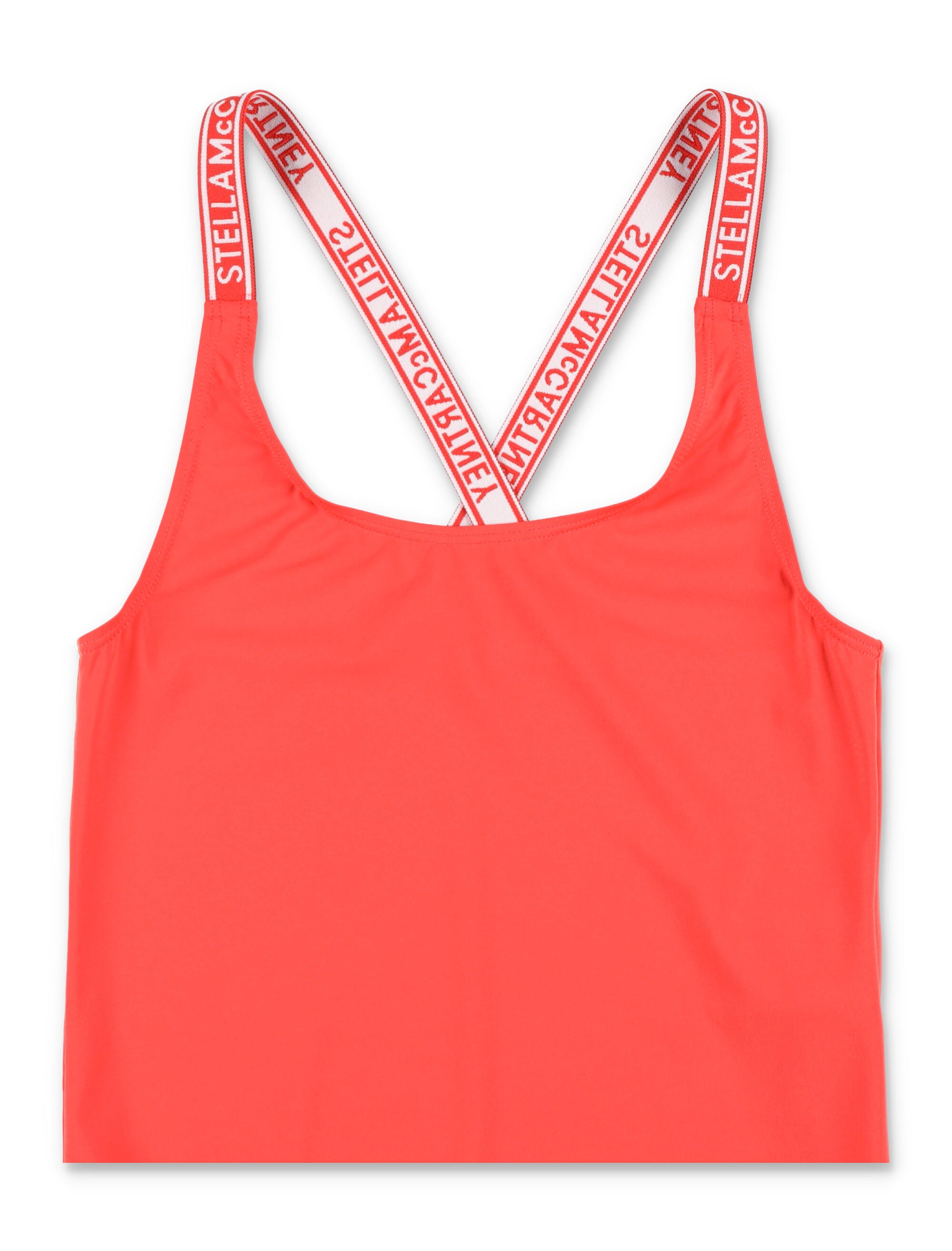 Stella McCartney logo one-piece swimsuit Red Polyamide Swimwear