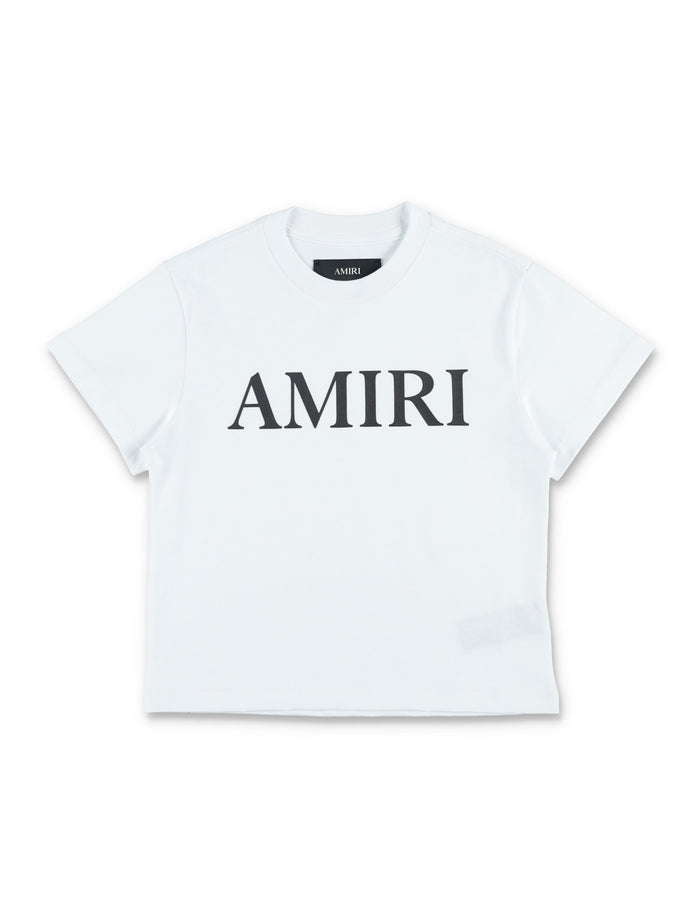 AMIRI kids logo t-shirt White Cotton
