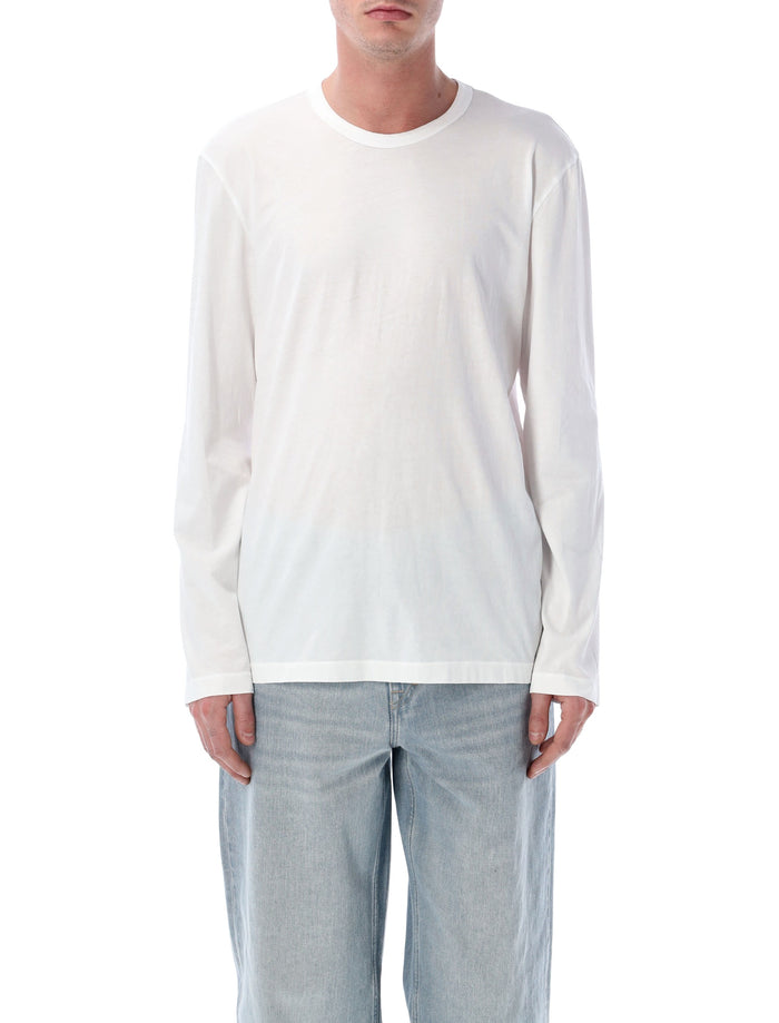 James Perse cotton long sleeve t-shirt White Tshirt