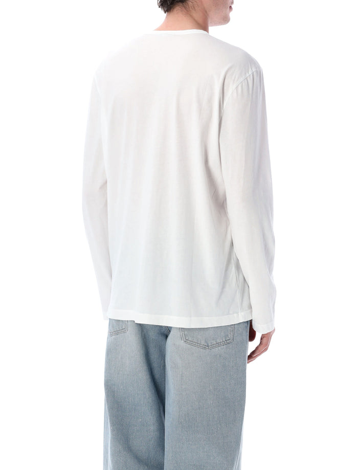 James Perse cotton long sleeve t-shirt White Tshirt