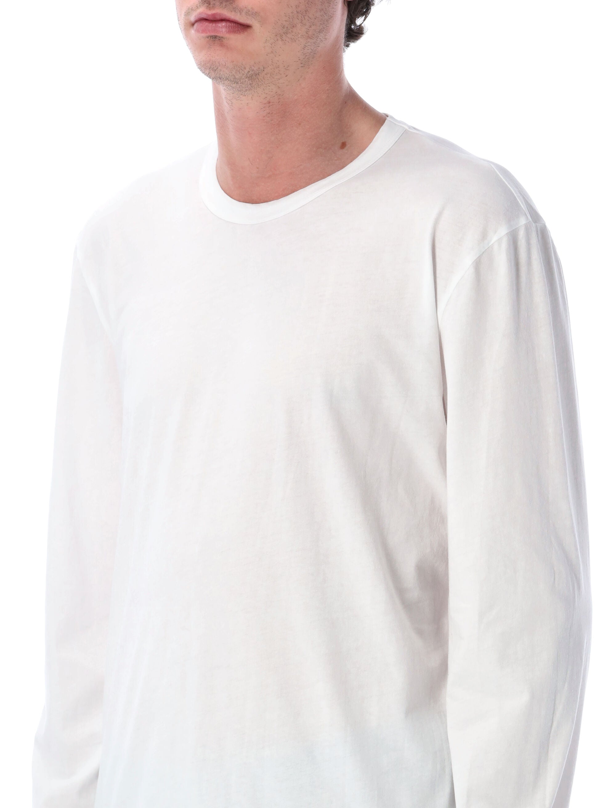 James Perse cotton long sleeve t-shirt White Tshirt
