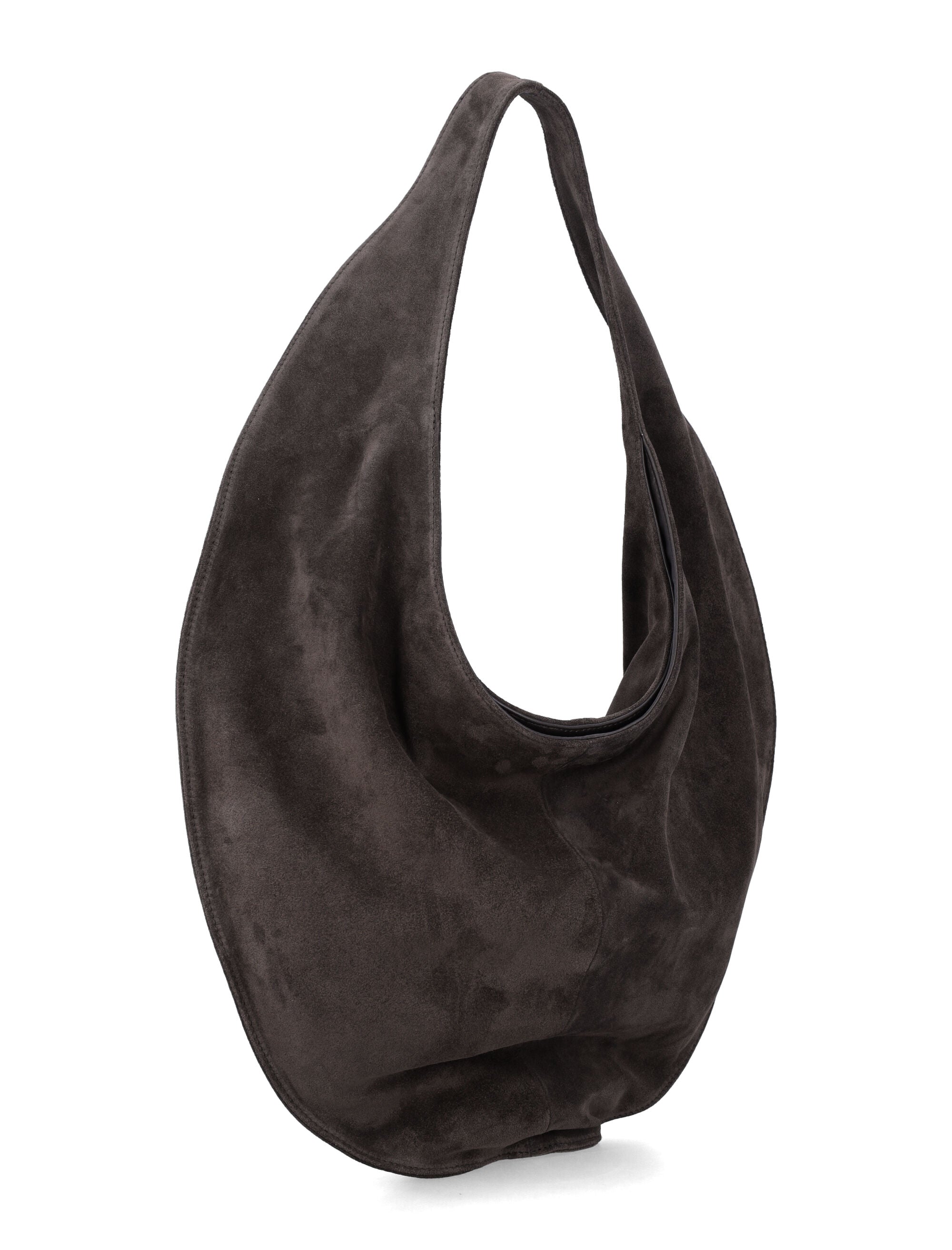 Maeden suede leather cocoa Market tote Calf