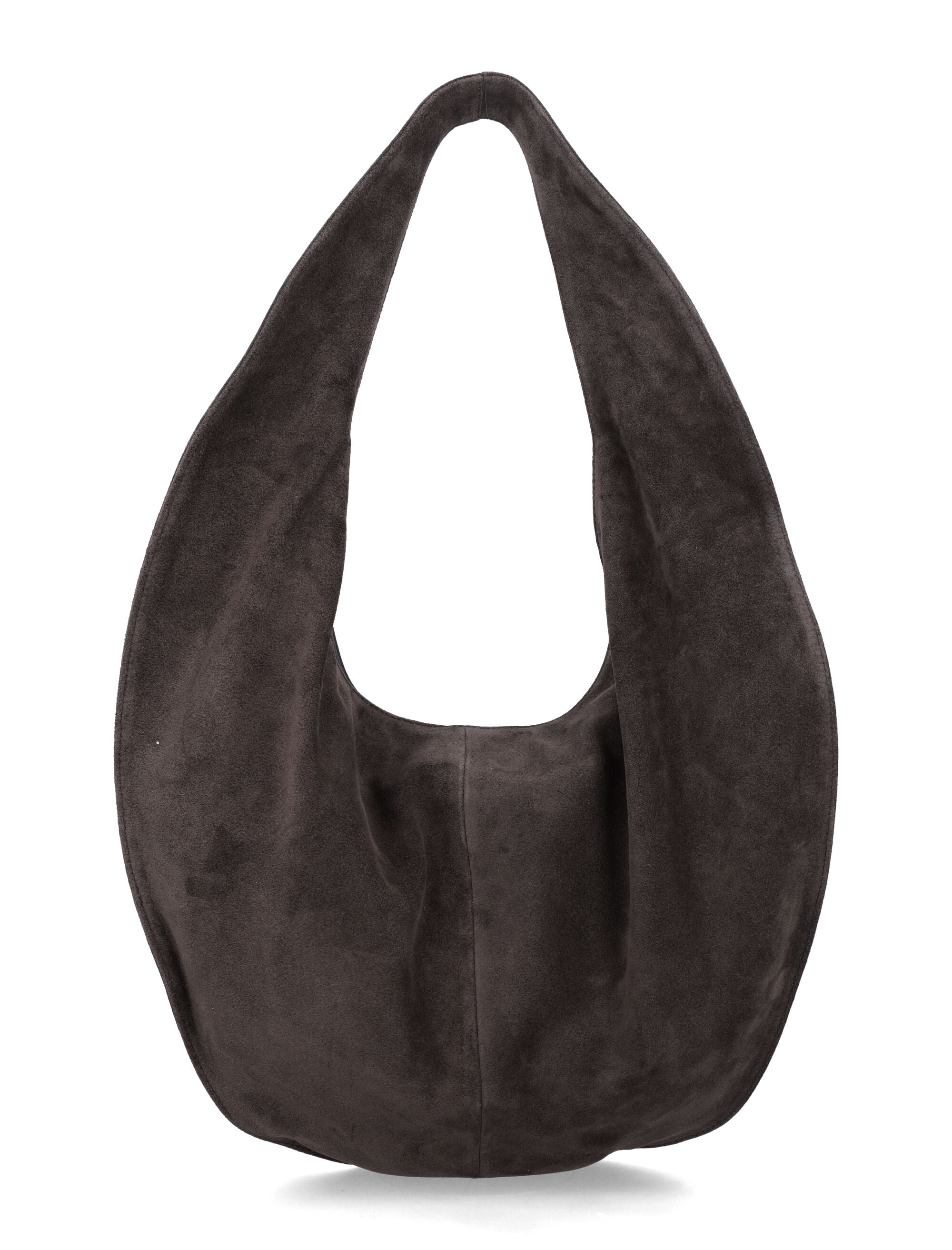Maeden suede leather cocoa Market tote Calf