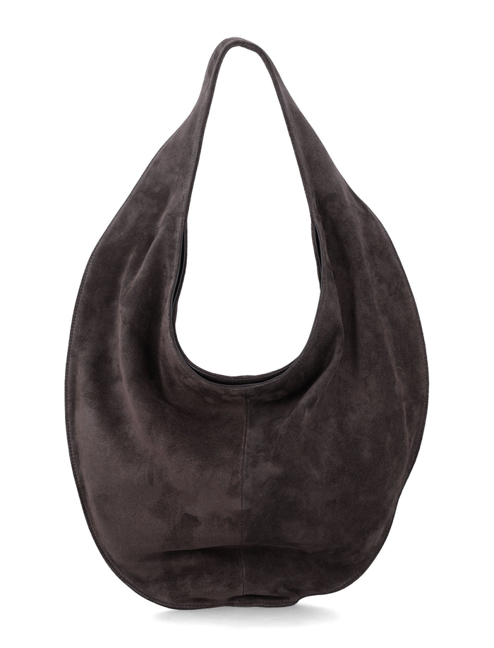 Maeden Market grape suede tote Bordeaux Leather