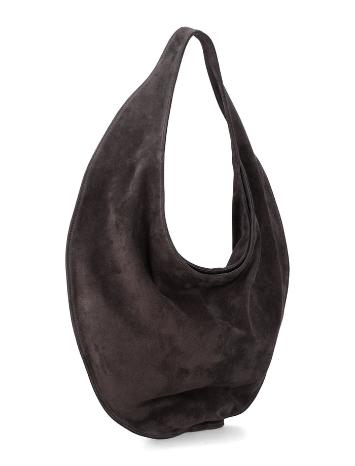 Maeden Market grape suede tote Bordeaux Leather
