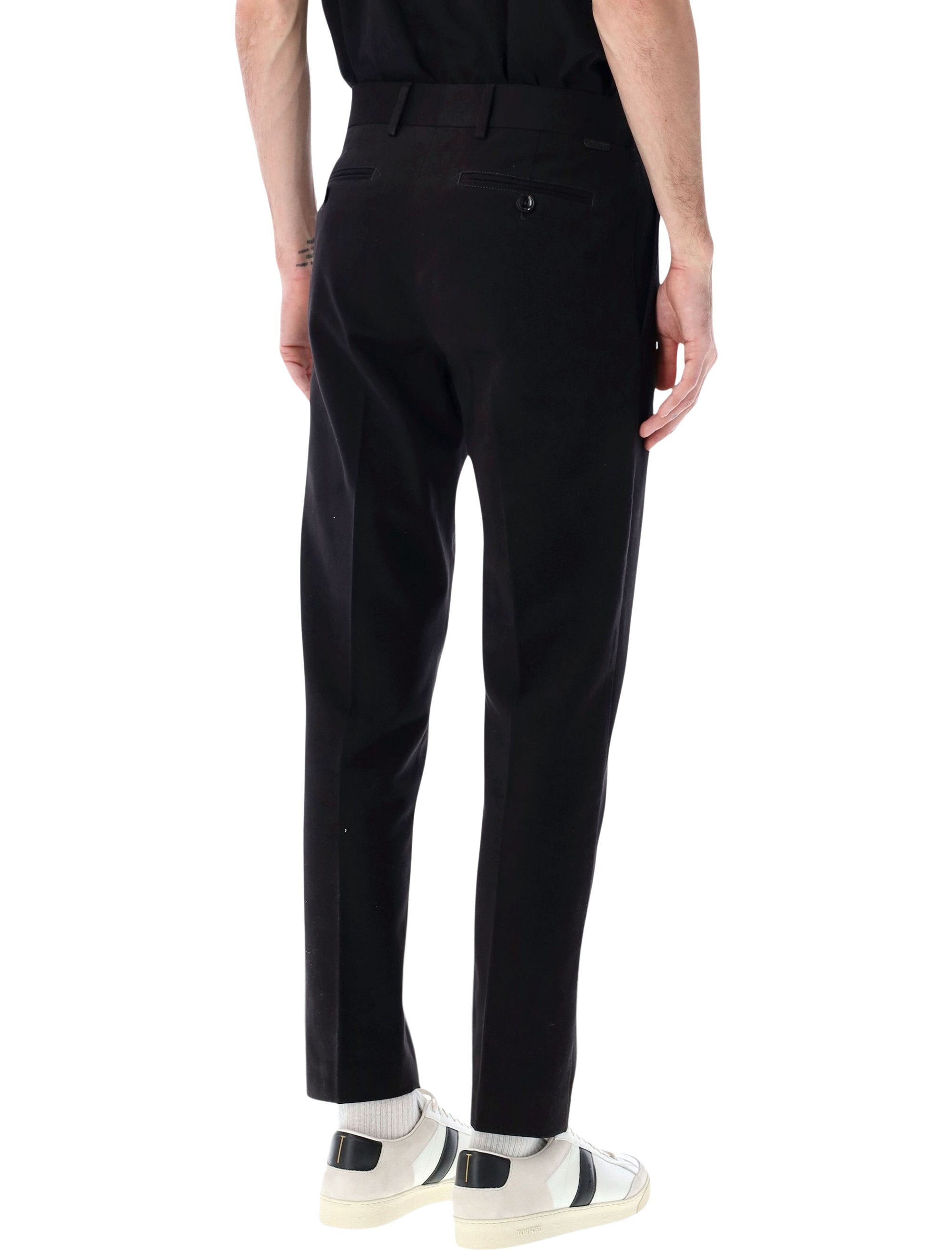Tom Ford cotton Chino pants Black