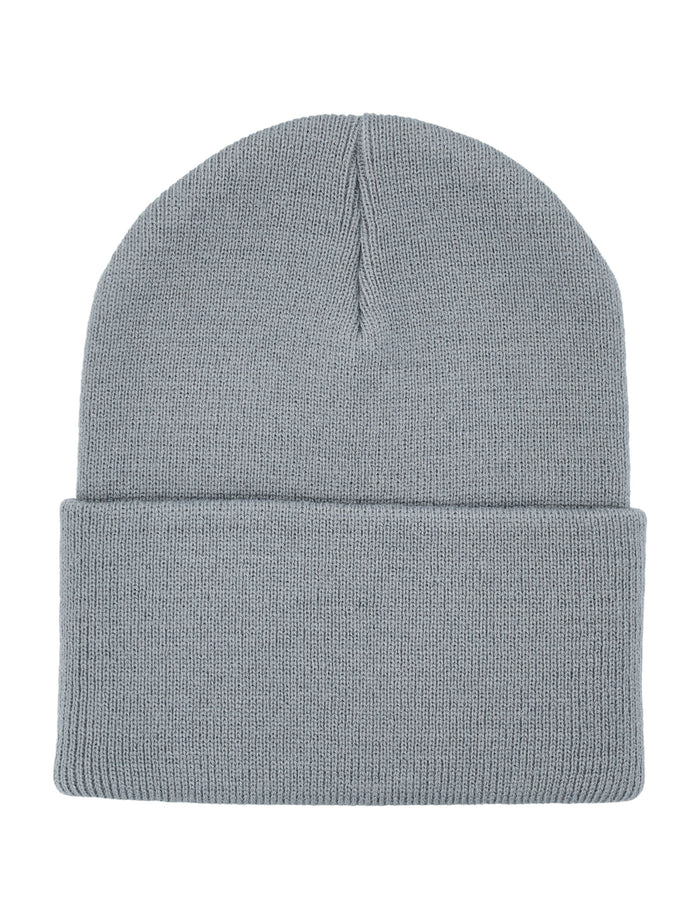 Carhartt Wip Logo Patch Beanie Dove Grey Acrylic Hat