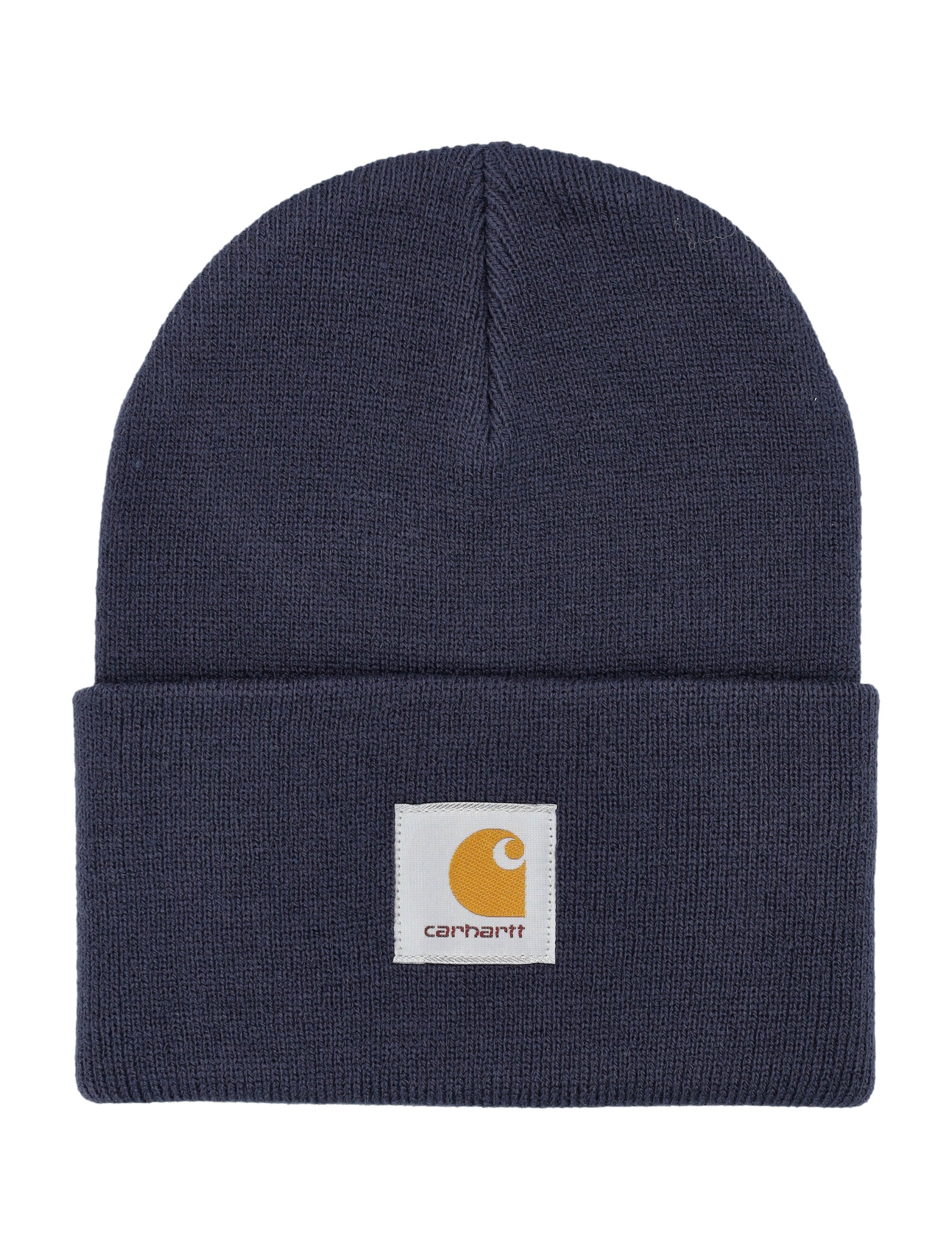 Carhartt WIP Logo Patch Beanie Air Force Blue Acrylic Hat