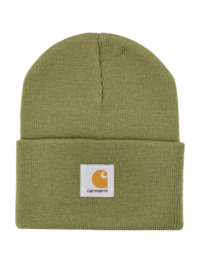 Carhartt WIP Logo Patch Beanie Capulet Acrylic Hat