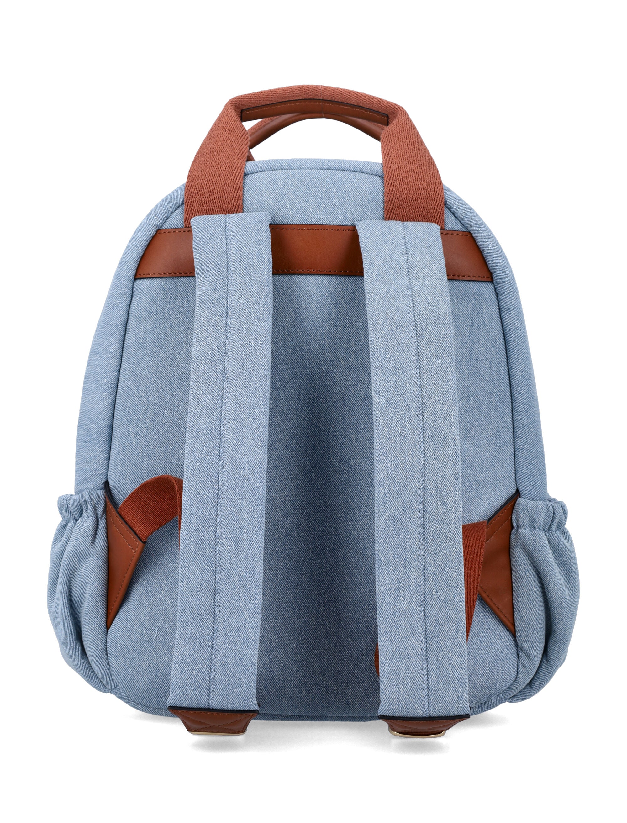 Chloé kids organic denim backpack Blue Cotton Trim