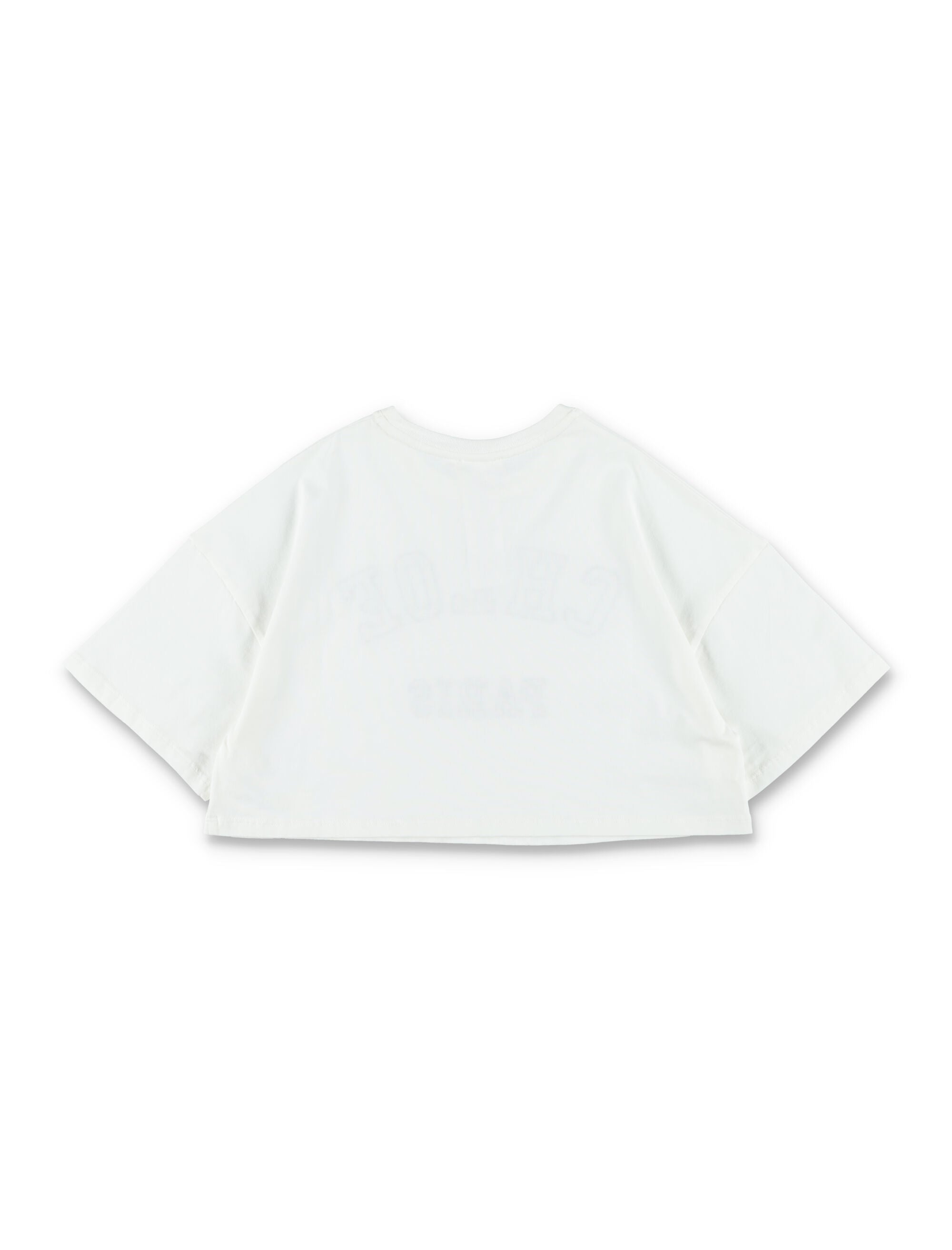 Chloé Oversize Logo T-Shirt for Girls White Cotton Tshirt