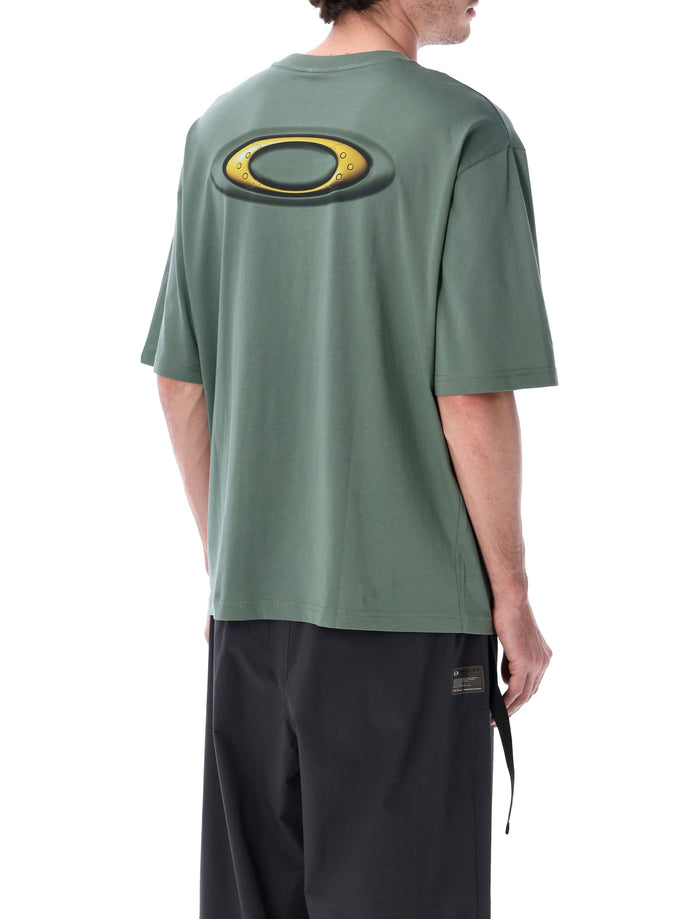 Oakley Heritage F&b Ellipse Cotton Tee Aviator Green T-shirt