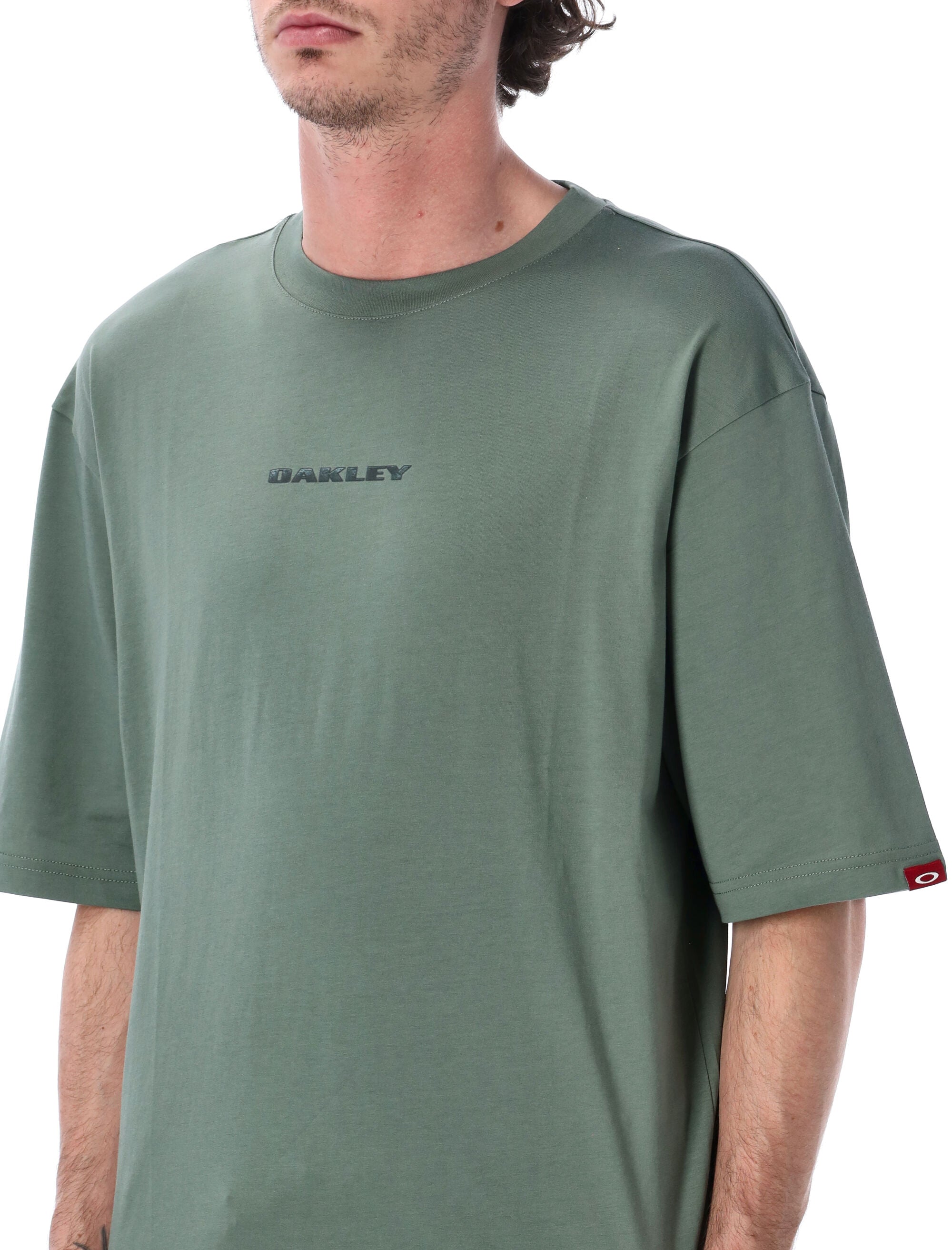 Oakley Heritage F&b Ellipse Cotton Tee Aviator Green T-shirt