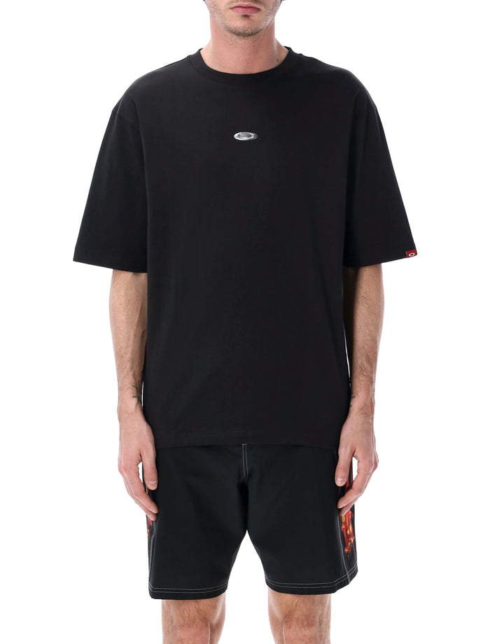 Oakley Metal Ellipse Cotton Tee Pitch Black T-shirt