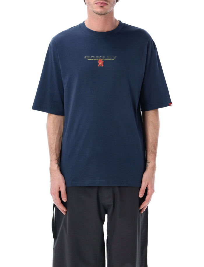 Oakley Flame F&b Cotton T-Shirt Abyss