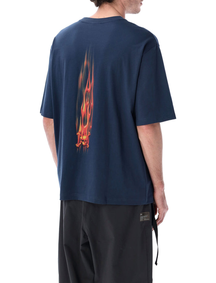 Oakley Flame F&b Cotton T-Shirt Abyss