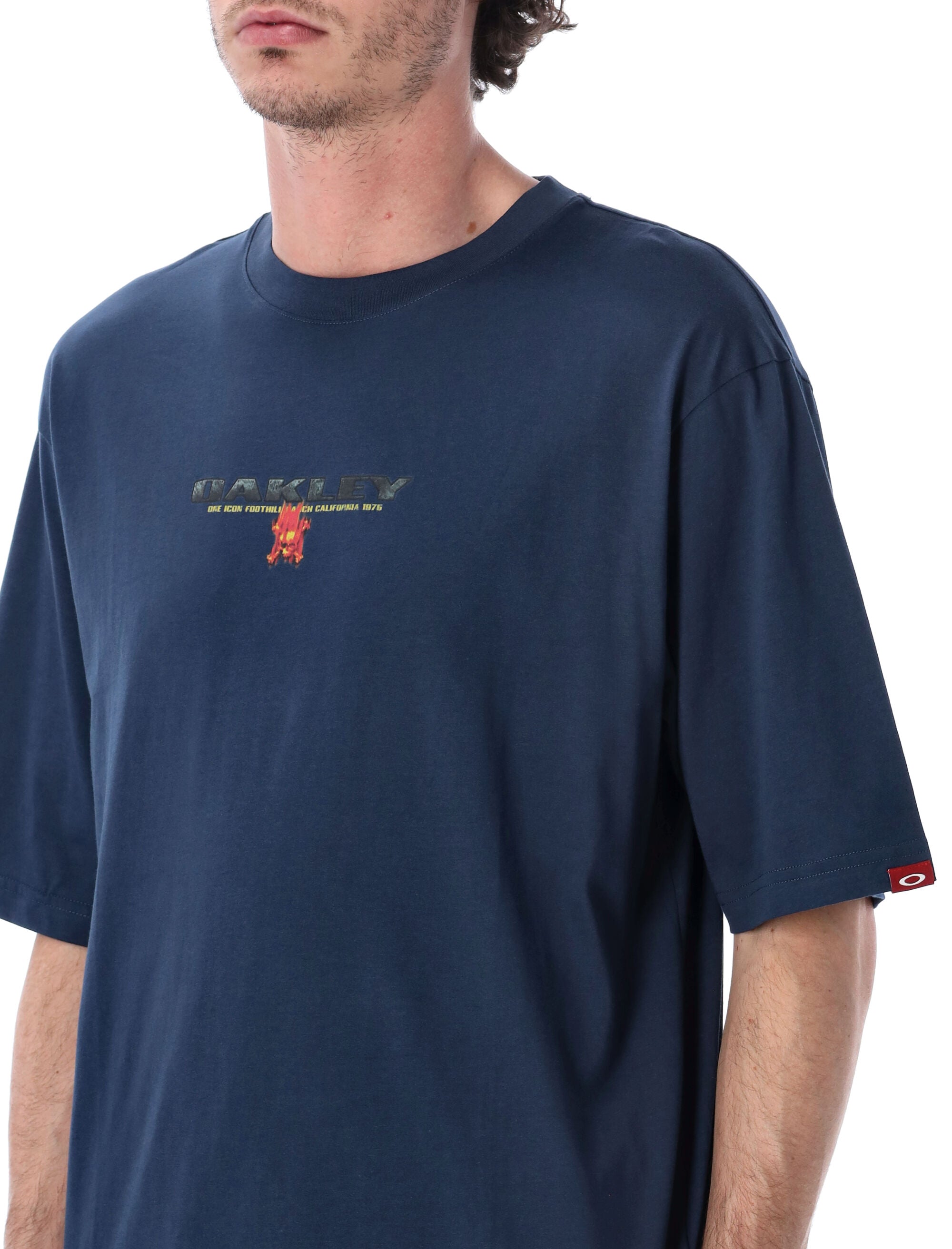 Oakley Flame F&b Cotton T-Shirt Abyss