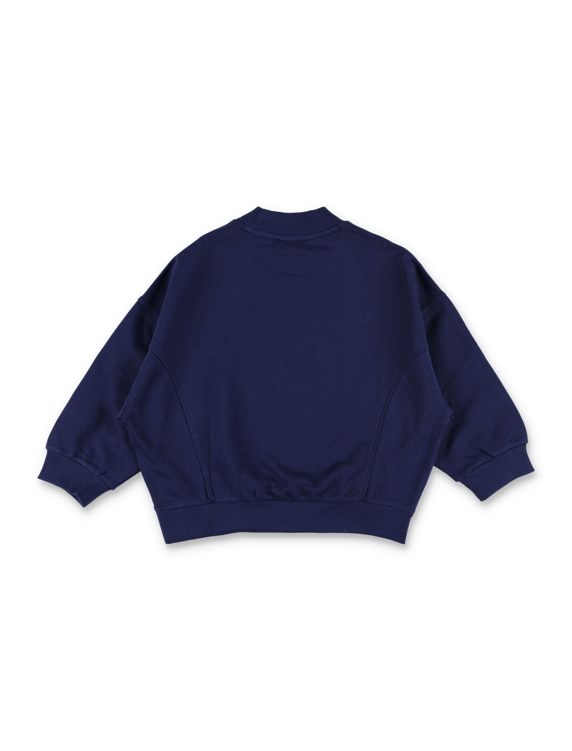 Kenzo Crewneck Tiger Sweatshirt for Kids Blue Cotton Fleece