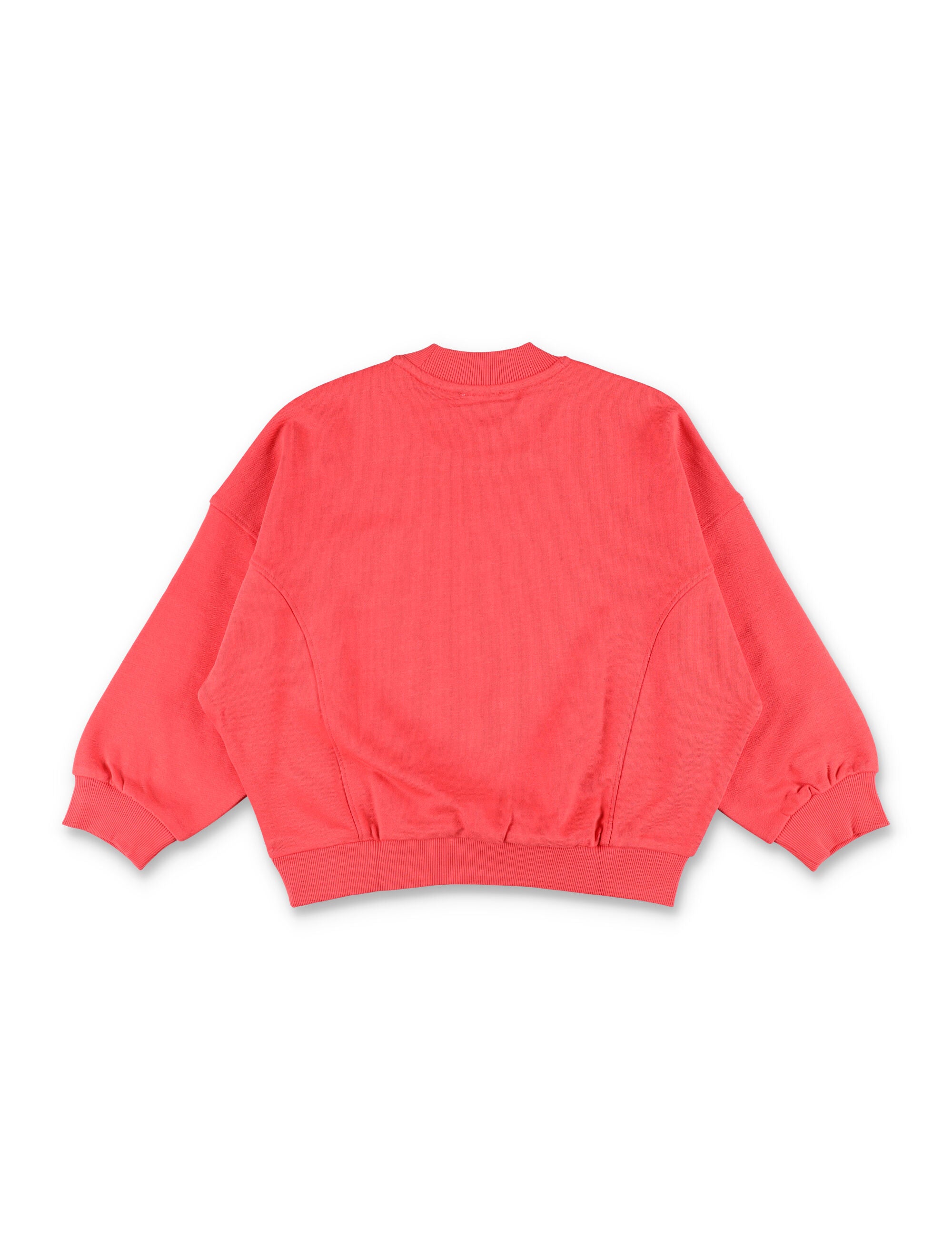 Kenzo Crewneck Tiger Sweatshirt for Kids Red Cotton Fleece