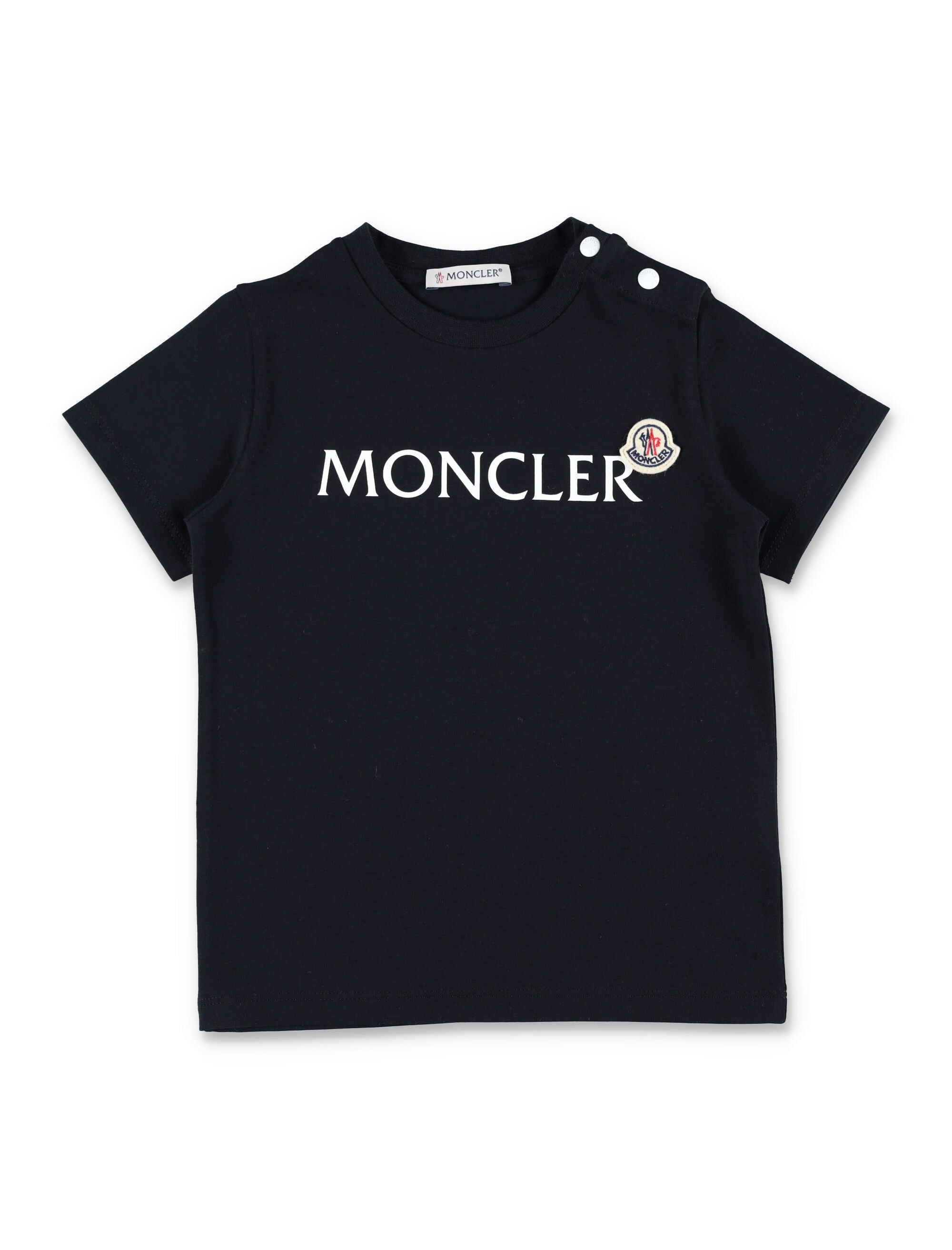 Moncler logo cotton t-shirt Navy Tshirt