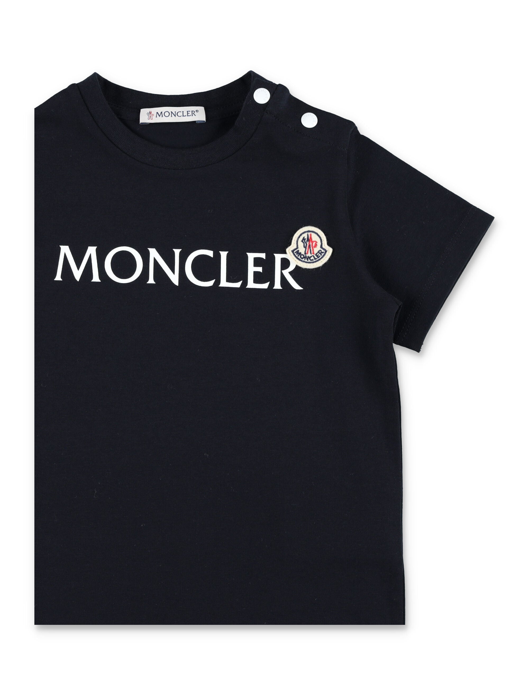 Moncler logo cotton t-shirt Navy Tshirt