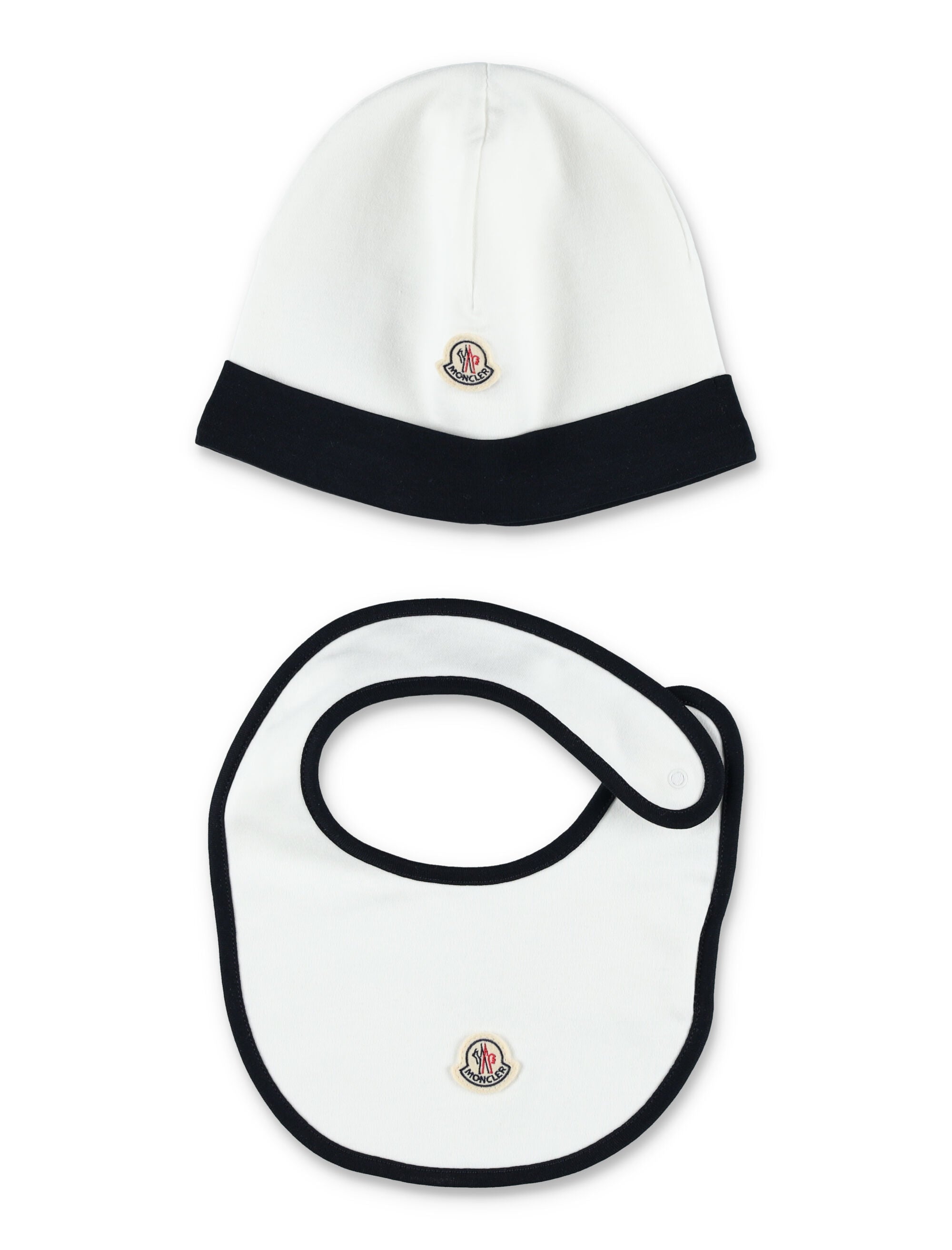 Moncler newborn cotton gift set White