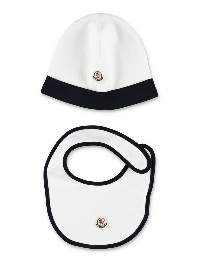 Moncler newborn cotton gift set White