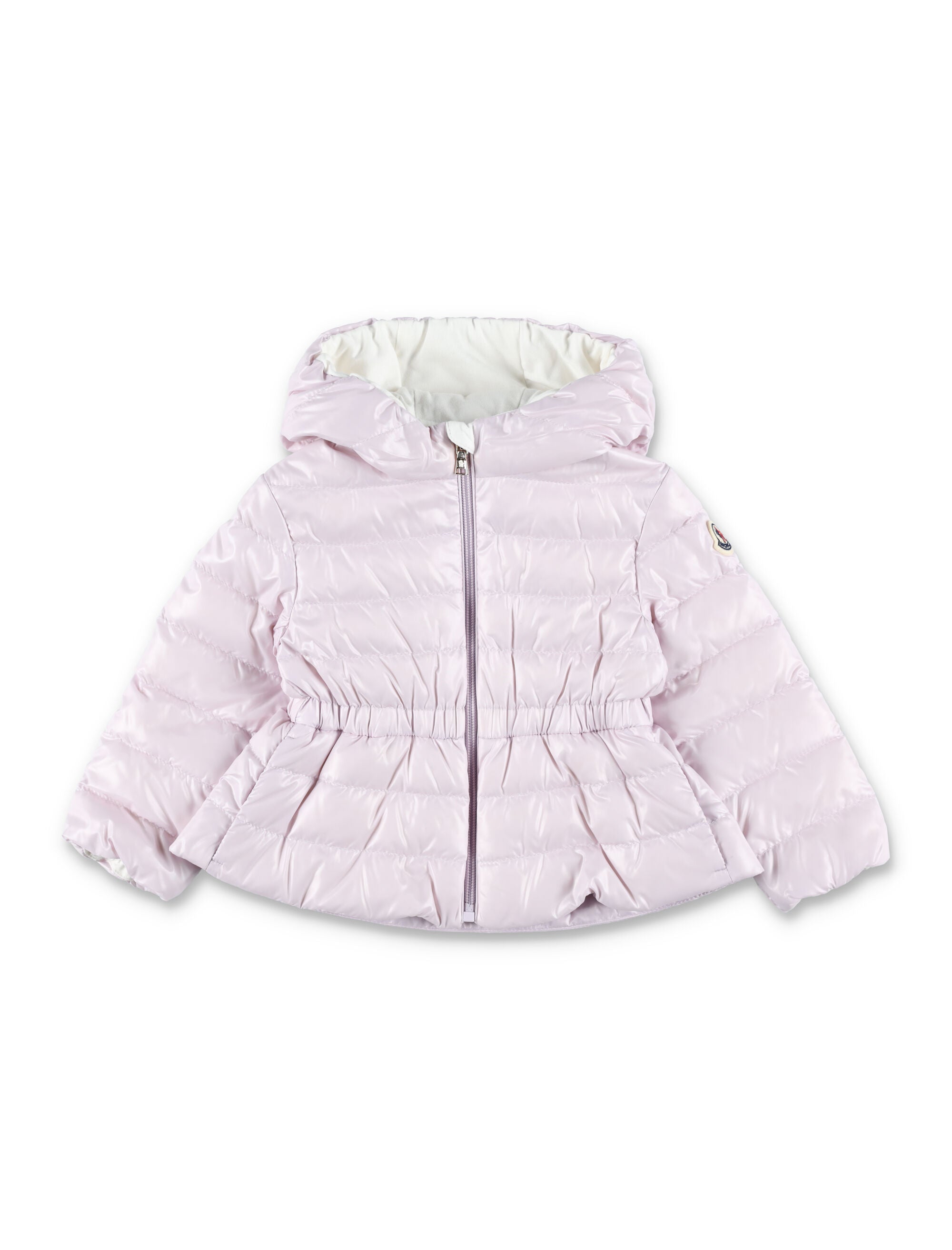 Moncler Pinar girls hooded jacket Lilac Polyamide Lining Down