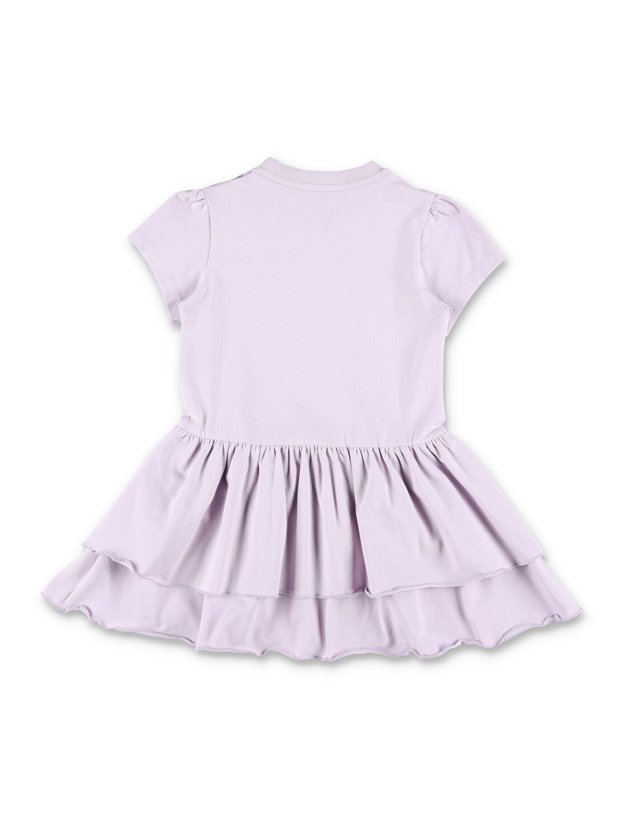 Moncler cotton jersey baby dress Lilla