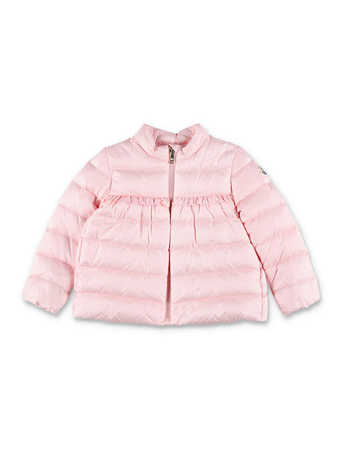 Moncler Nazife baby puffer Rose Polyamide Lining Down Jacket