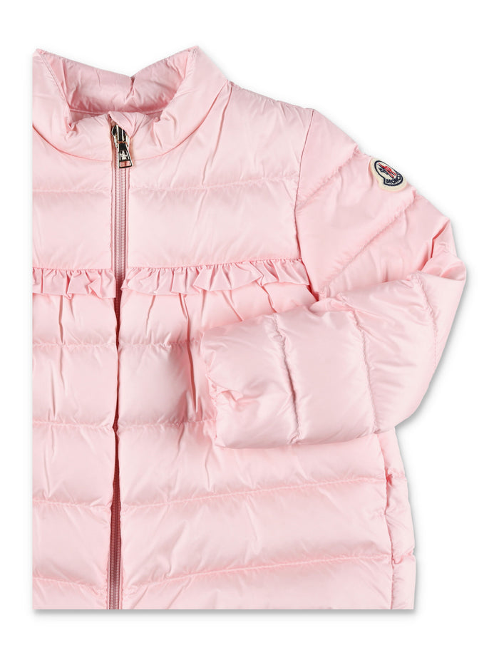 Moncler Nazife baby puffer Rose Polyamide Lining Down Jacket