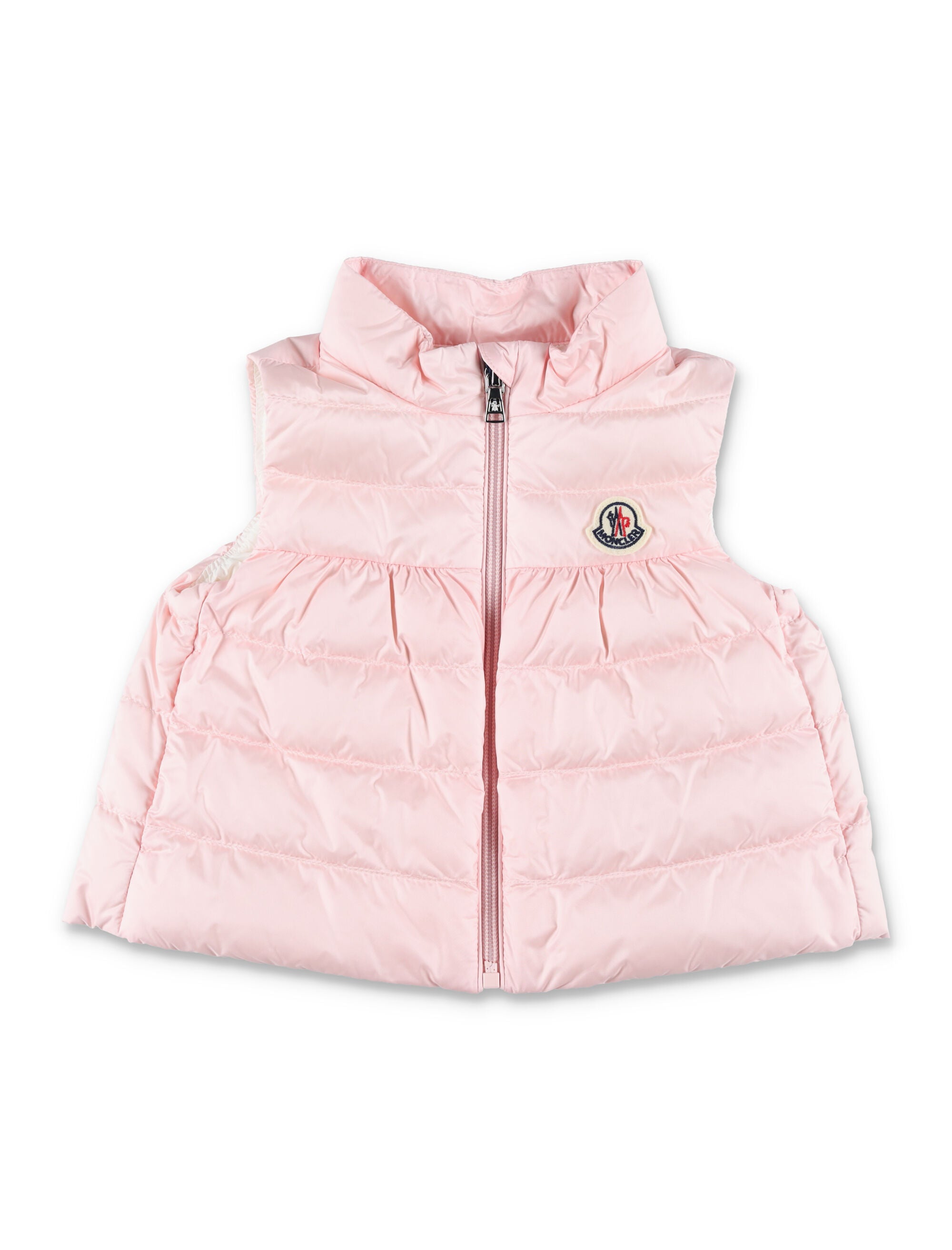 Moncler Hiva down vest for baby Rose Polyamide Lining
