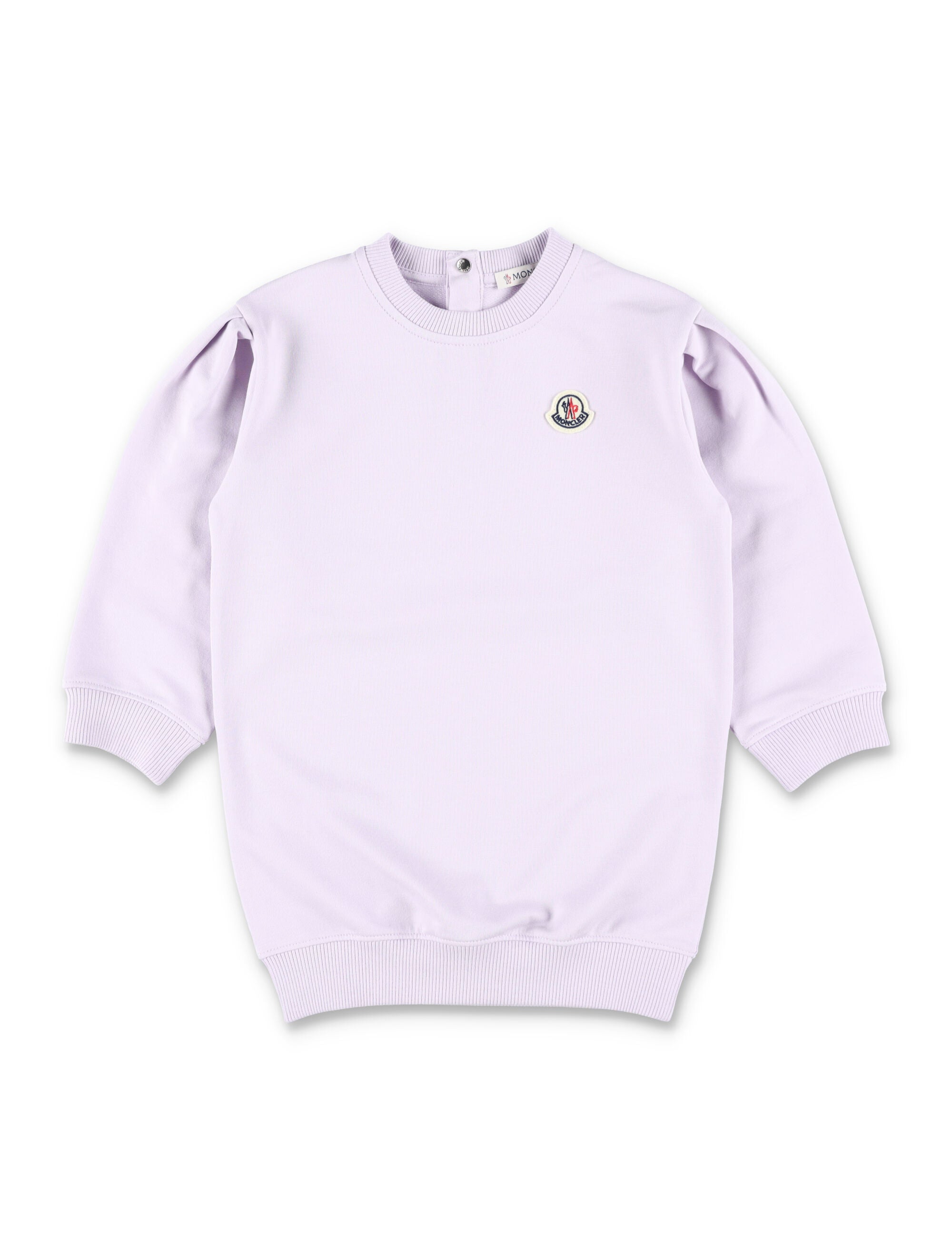 Moncler baby fleece dress Lilla Cotton