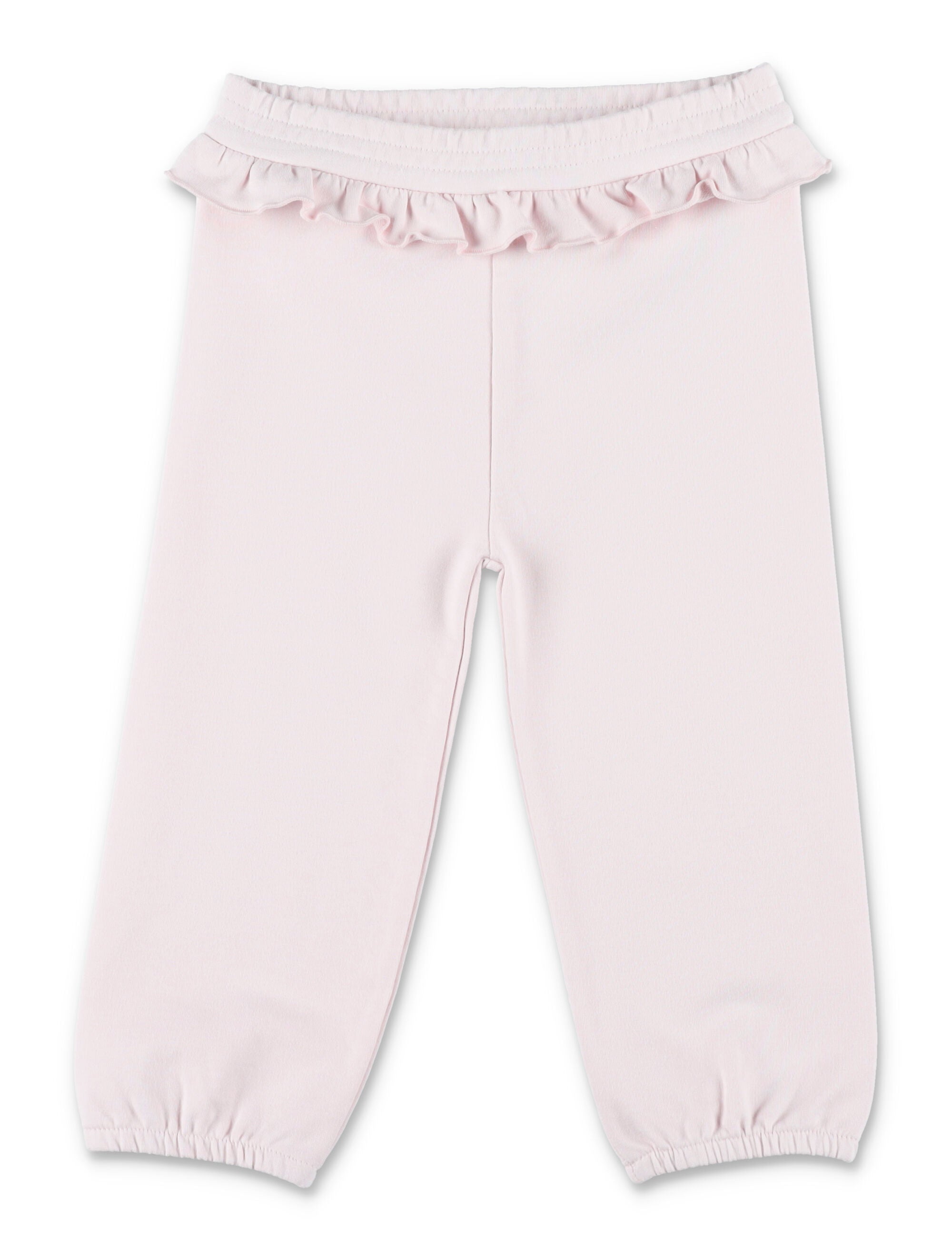 Moncler ruffle tracksuit set foe baby Rose Cotton