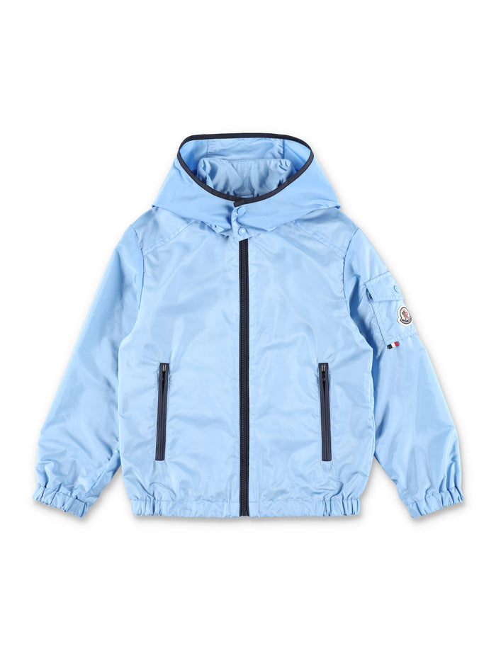 Moncler Banu Kids Jacket in light blue Polyamide