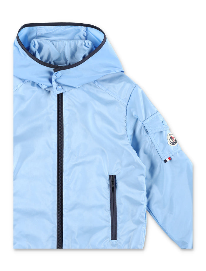 Moncler Banu Kids Jacket in light blue Polyamide
