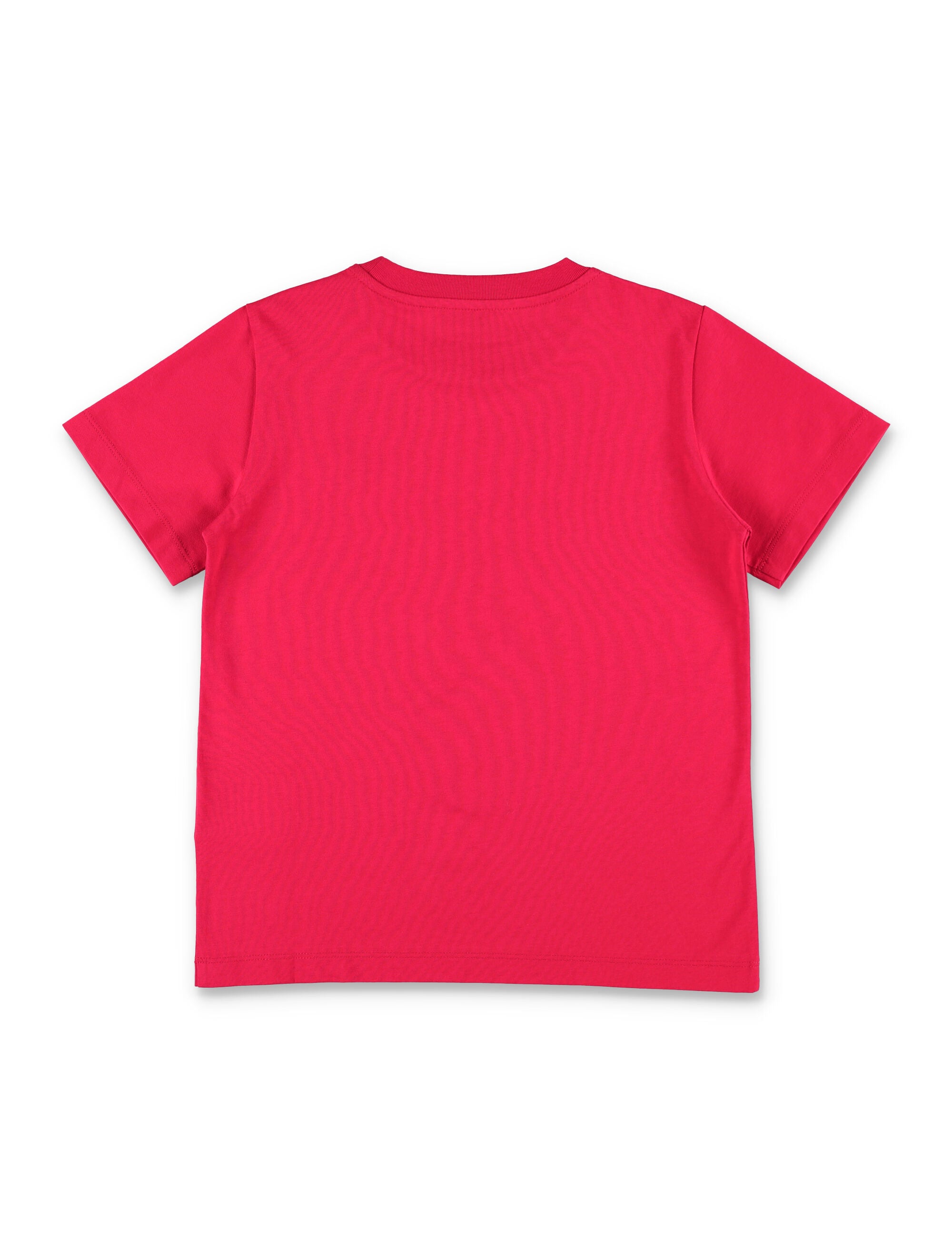 Moncler logo t-shirt for kids Red Cotton Tshirt