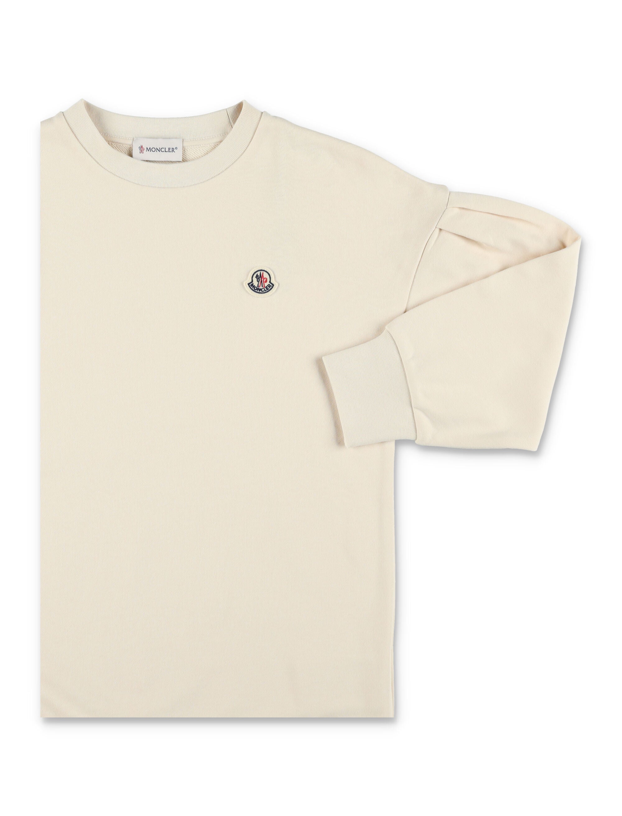 Moncler sweatshirt dress for girls Burro Cotton